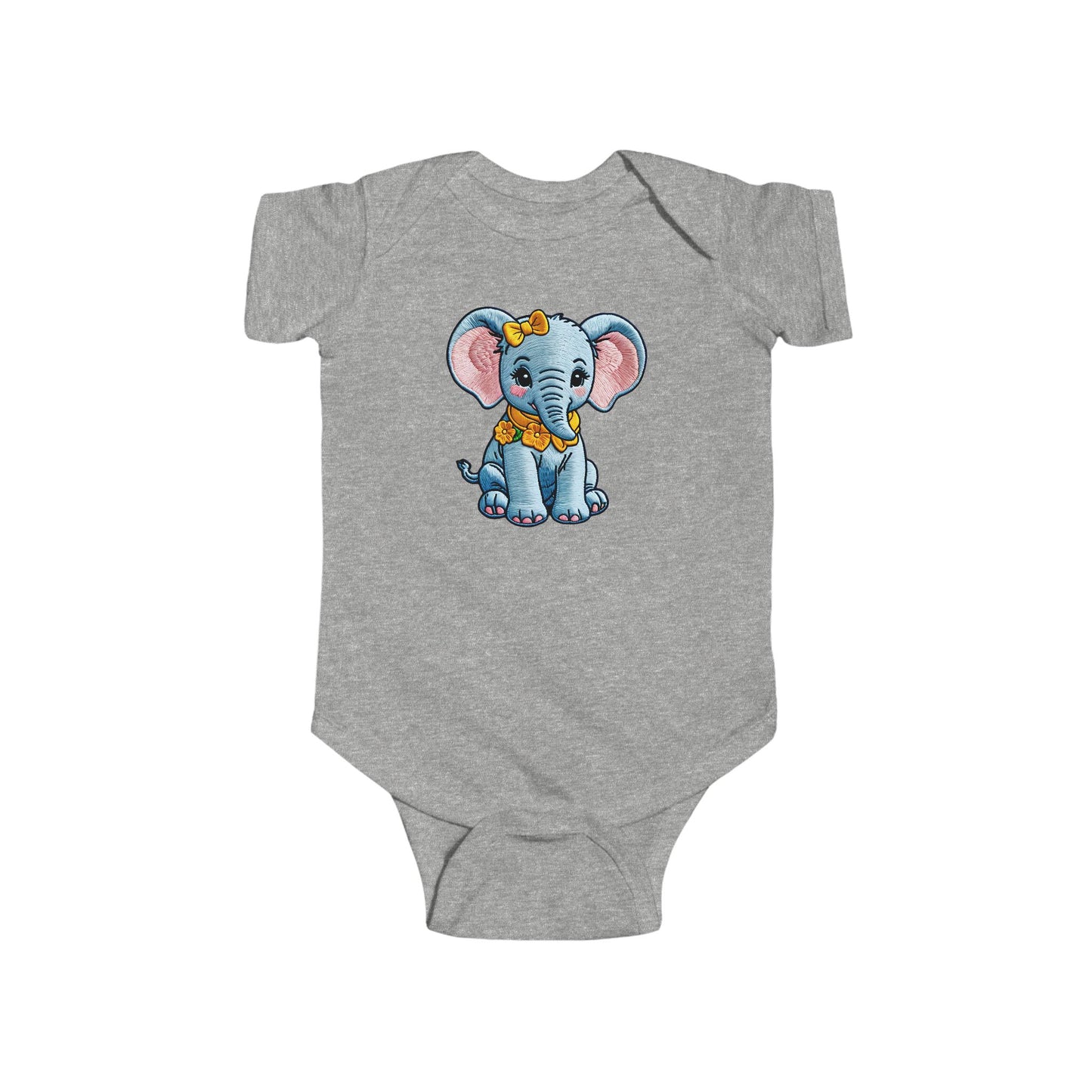 BUBBLES Infant Fine Jersey Bodysuit NB: 0-24 mos