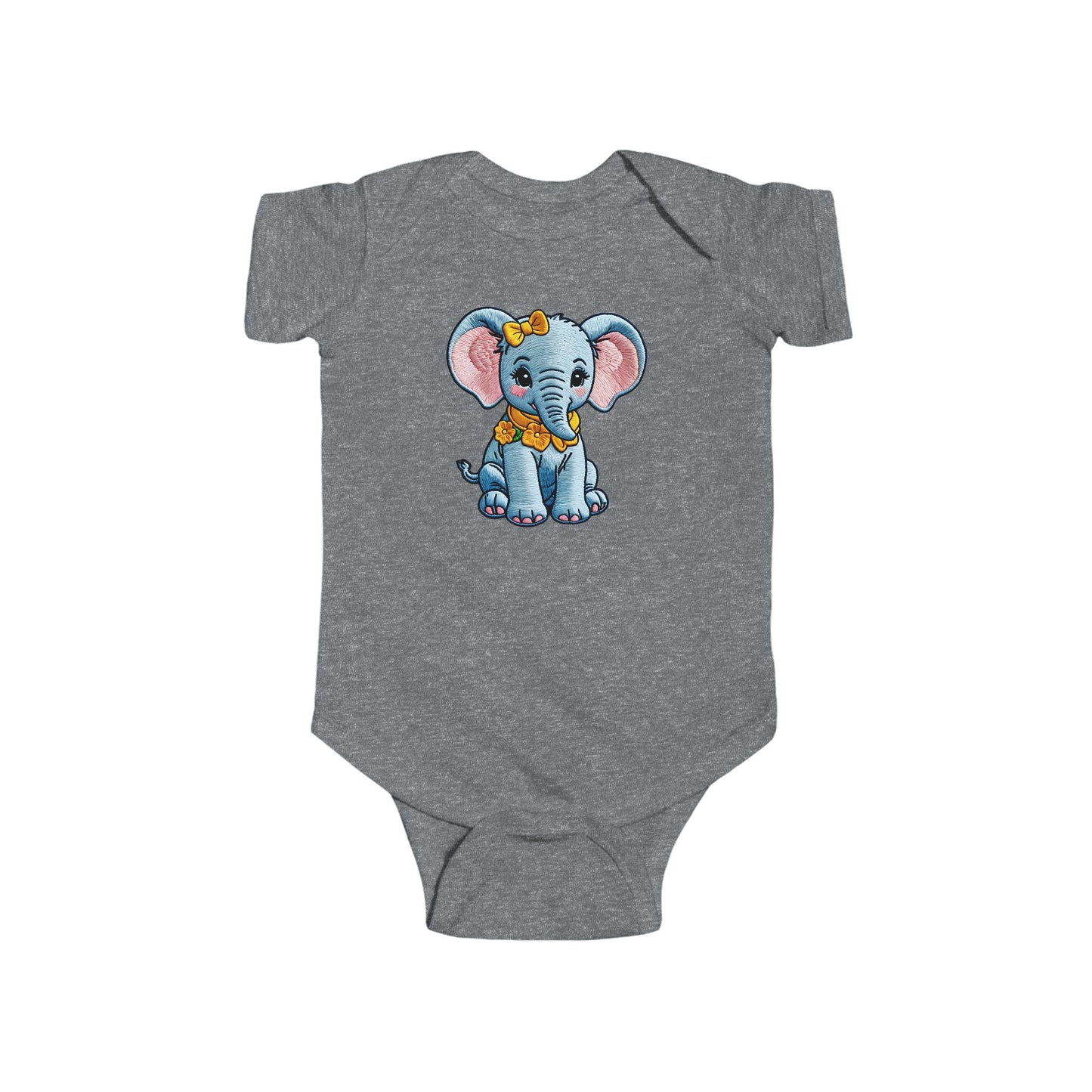 BUBBLES Infant Fine Jersey Bodysuit NB: 0-24 mos