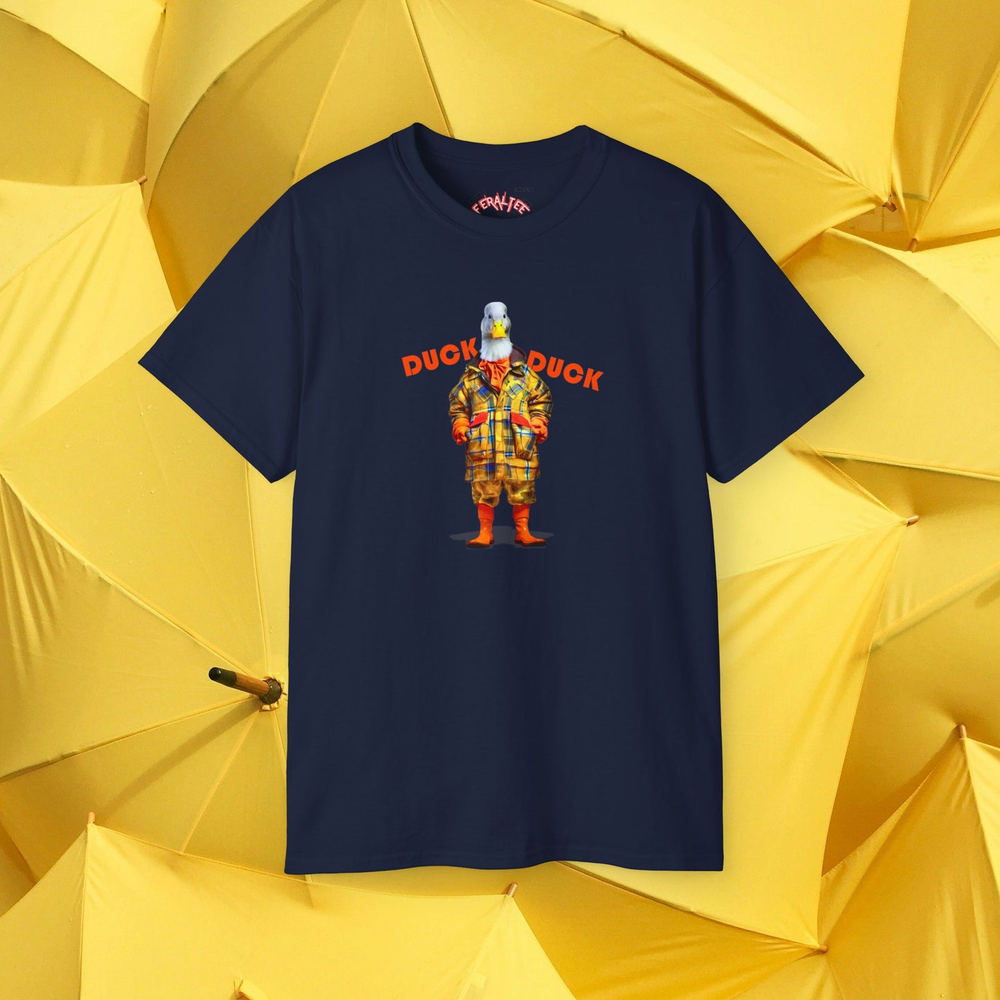 DUCK DUCK GOOSE- Camiseta Unisex de Algodón Ultra Suave