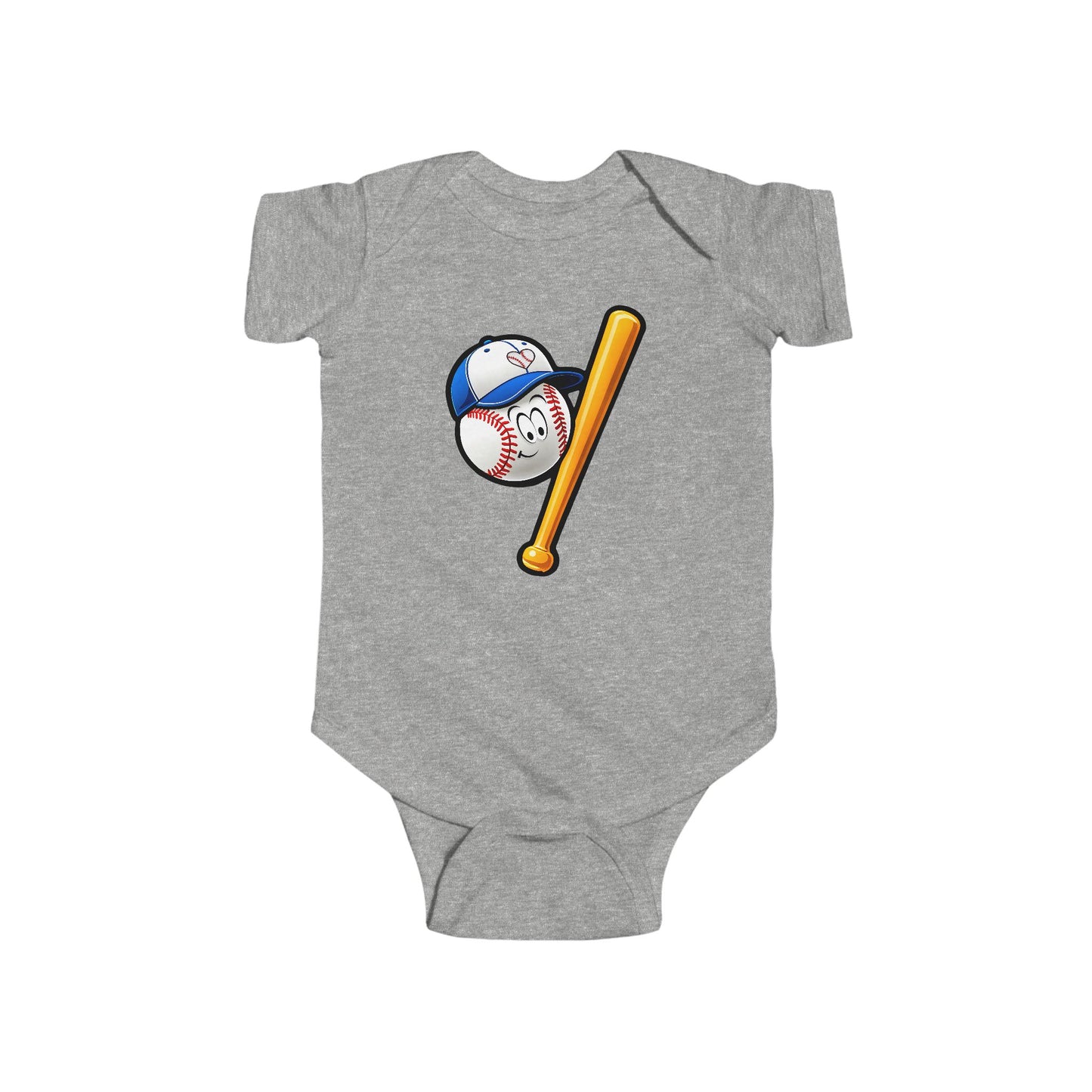 SLUGGER Infant Fine Jersey Bodysuit NB: 0 - 24 mo
