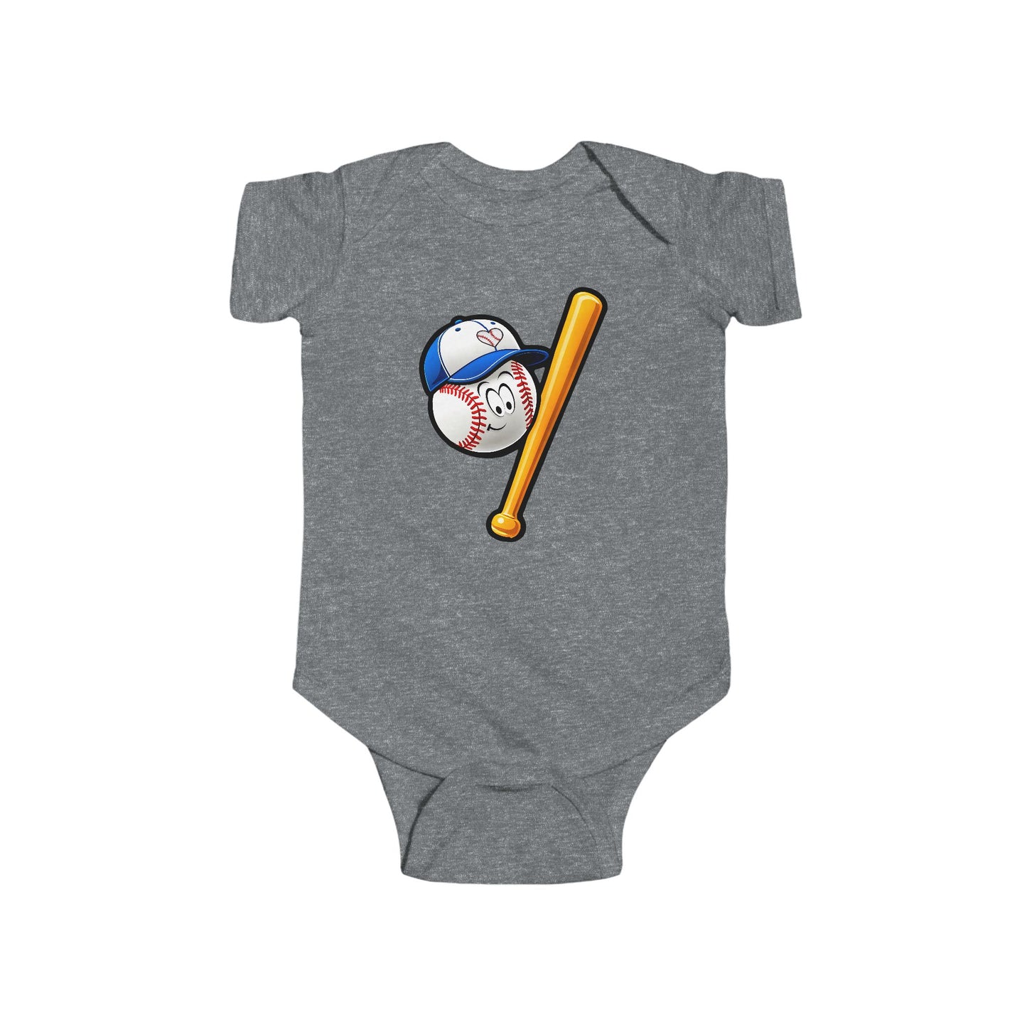 SLUGGER Infant Fine Jersey Bodysuit NB: 0 - 24 mo