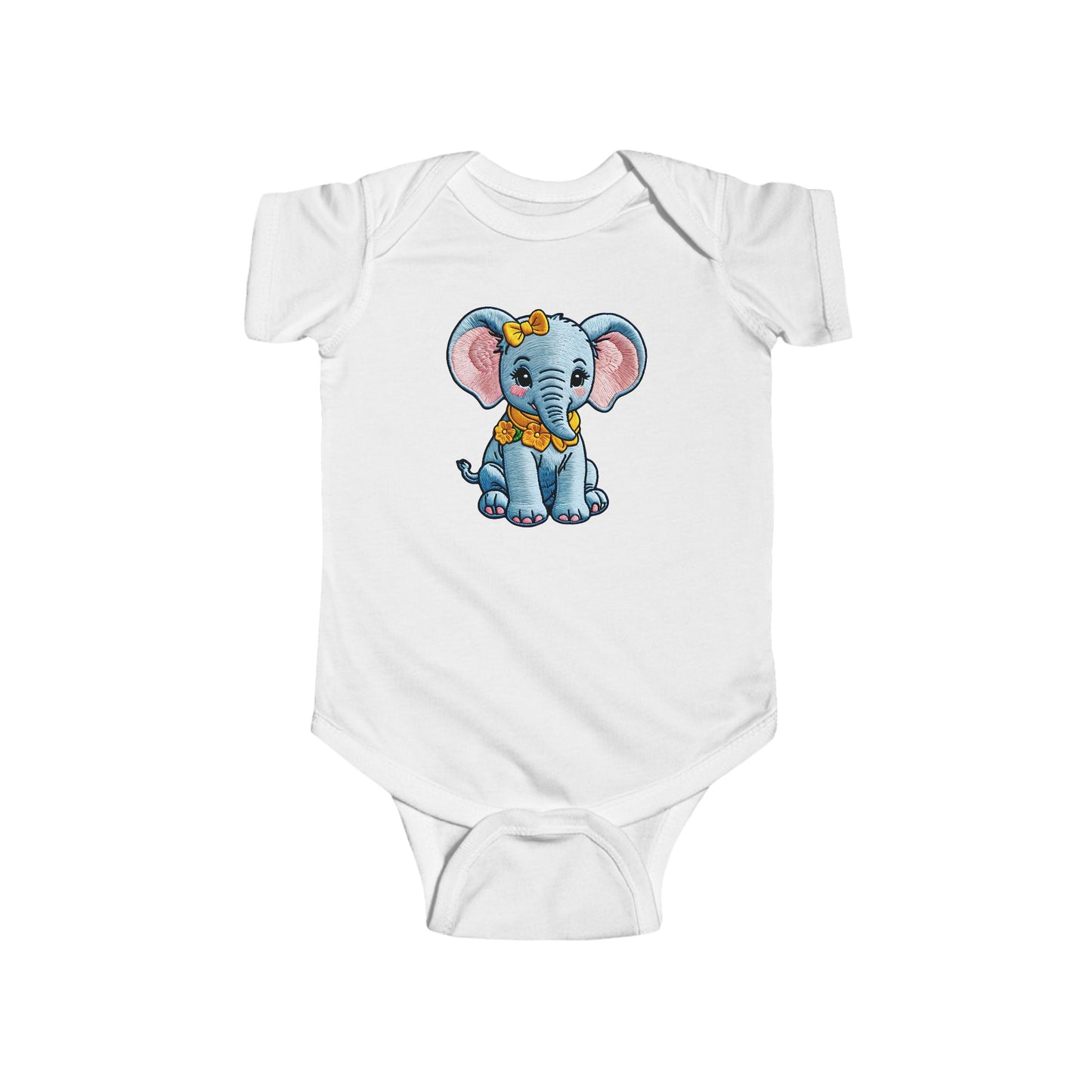 BUBBLES Infant Fine Jersey Bodysuit NB: 0-24 mos