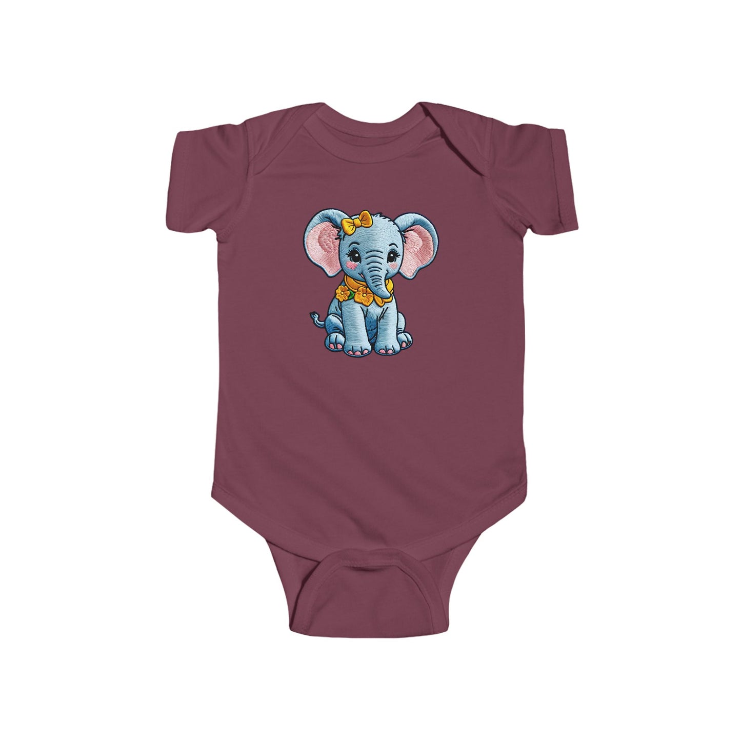 BUBBLES Infant Fine Jersey Bodysuit NB: 0-24 mos