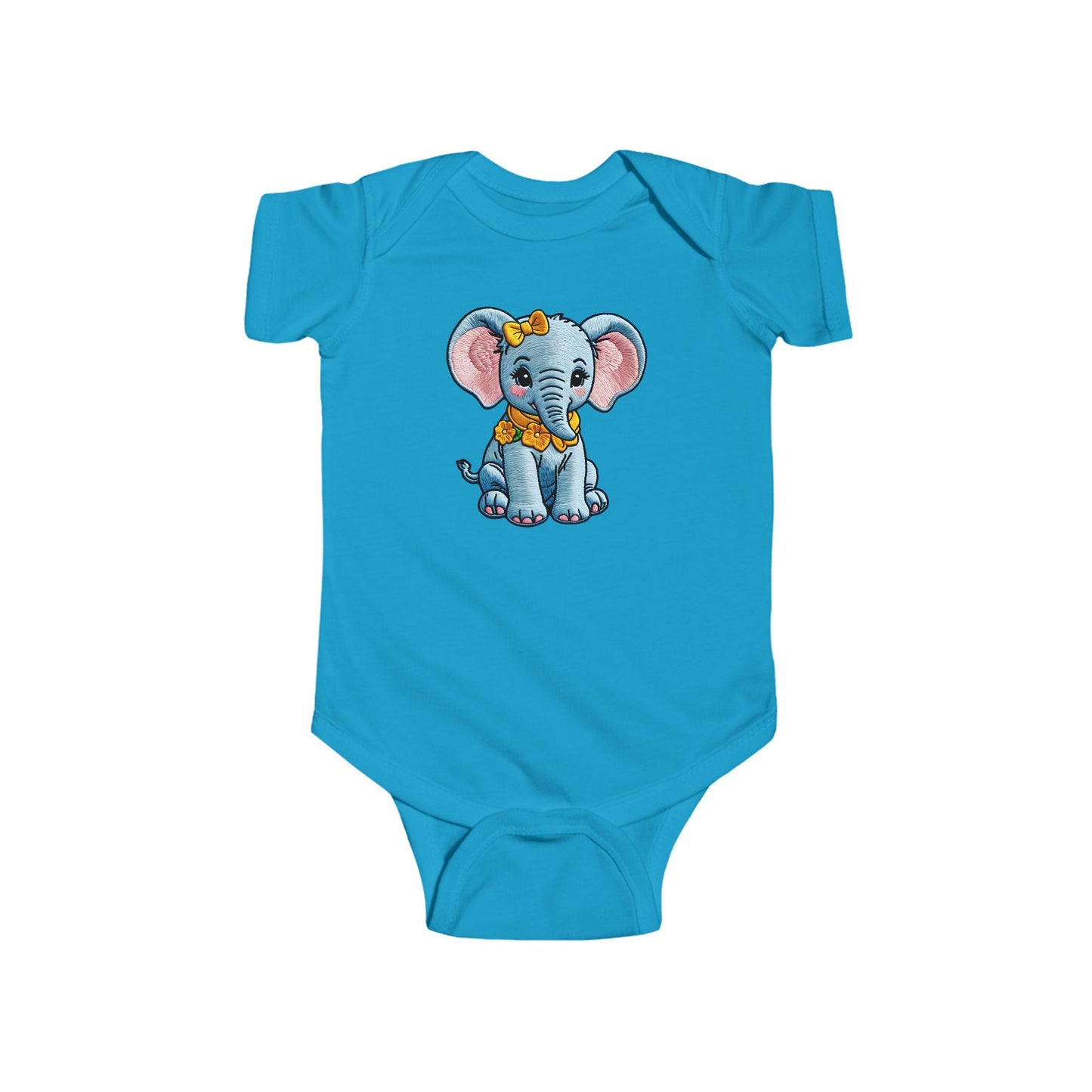 BUBBLES Infant Fine Jersey Bodysuit NB: 0-24 mos
