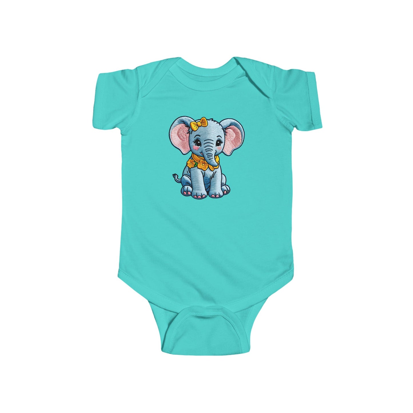 BUBBLES Infant Fine Jersey Bodysuit NB: 0-24 mos