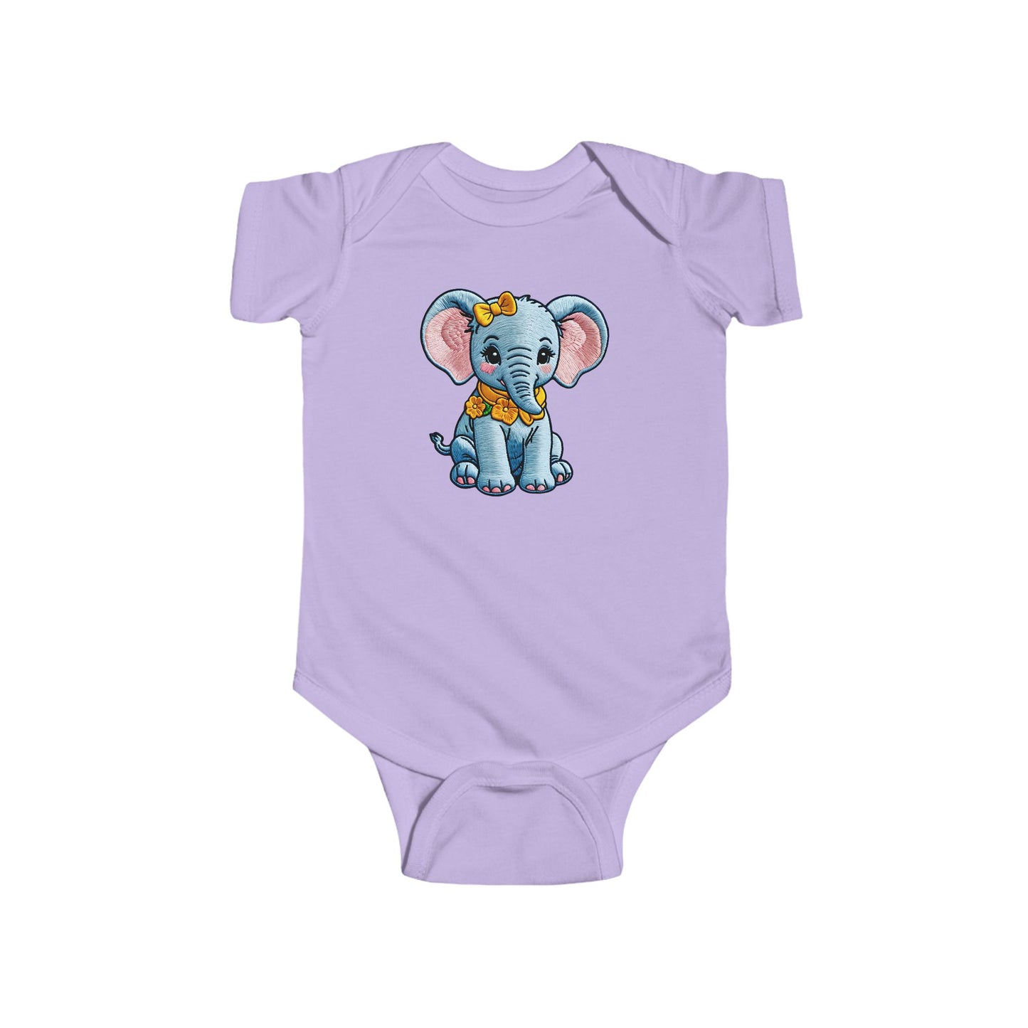 BUBBLES Infant Fine Jersey Bodysuit NB: 0-24 mos