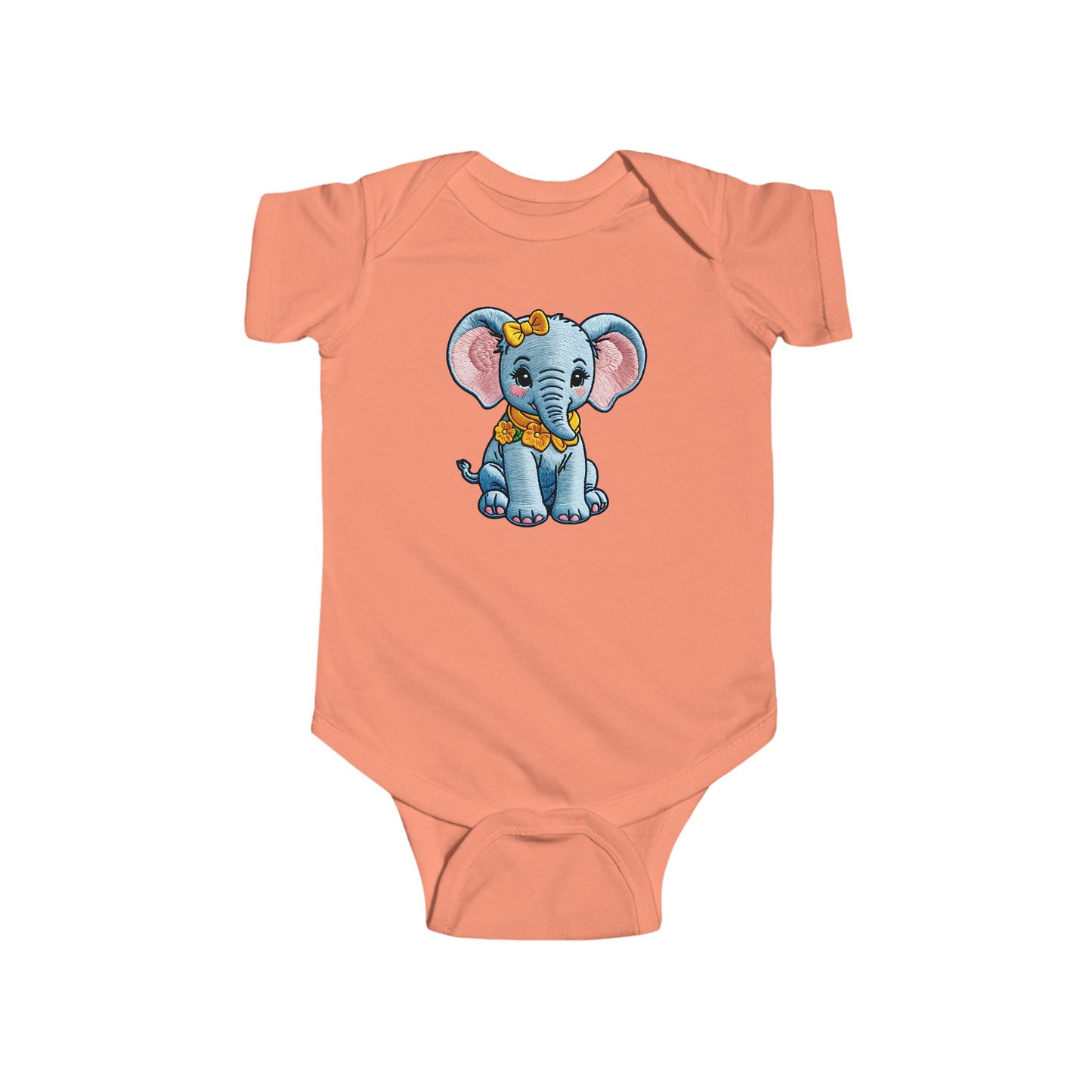 BUBBLES Infant Fine Jersey Bodysuit NB: 0-24 mos