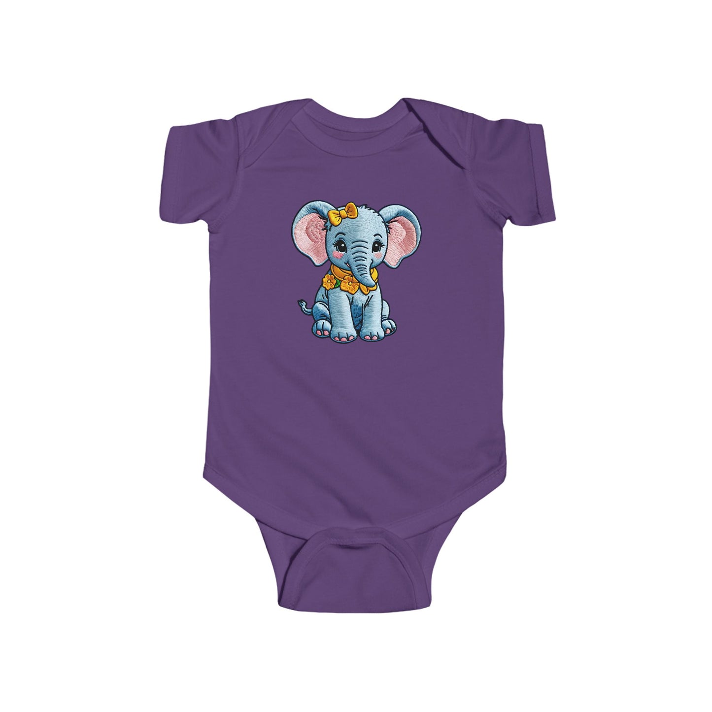 BUBBLES Infant Fine Jersey Bodysuit NB: 0-24 mos
