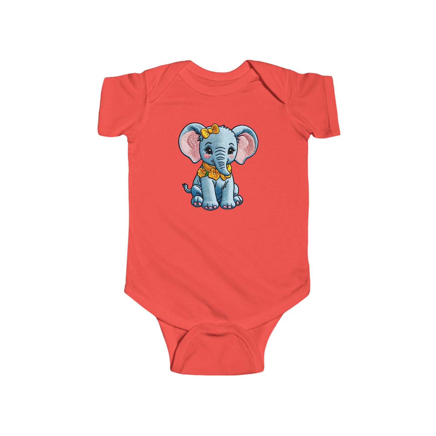 BUBBLES Infant Fine Jersey Bodysuit NB: 0-24 mos