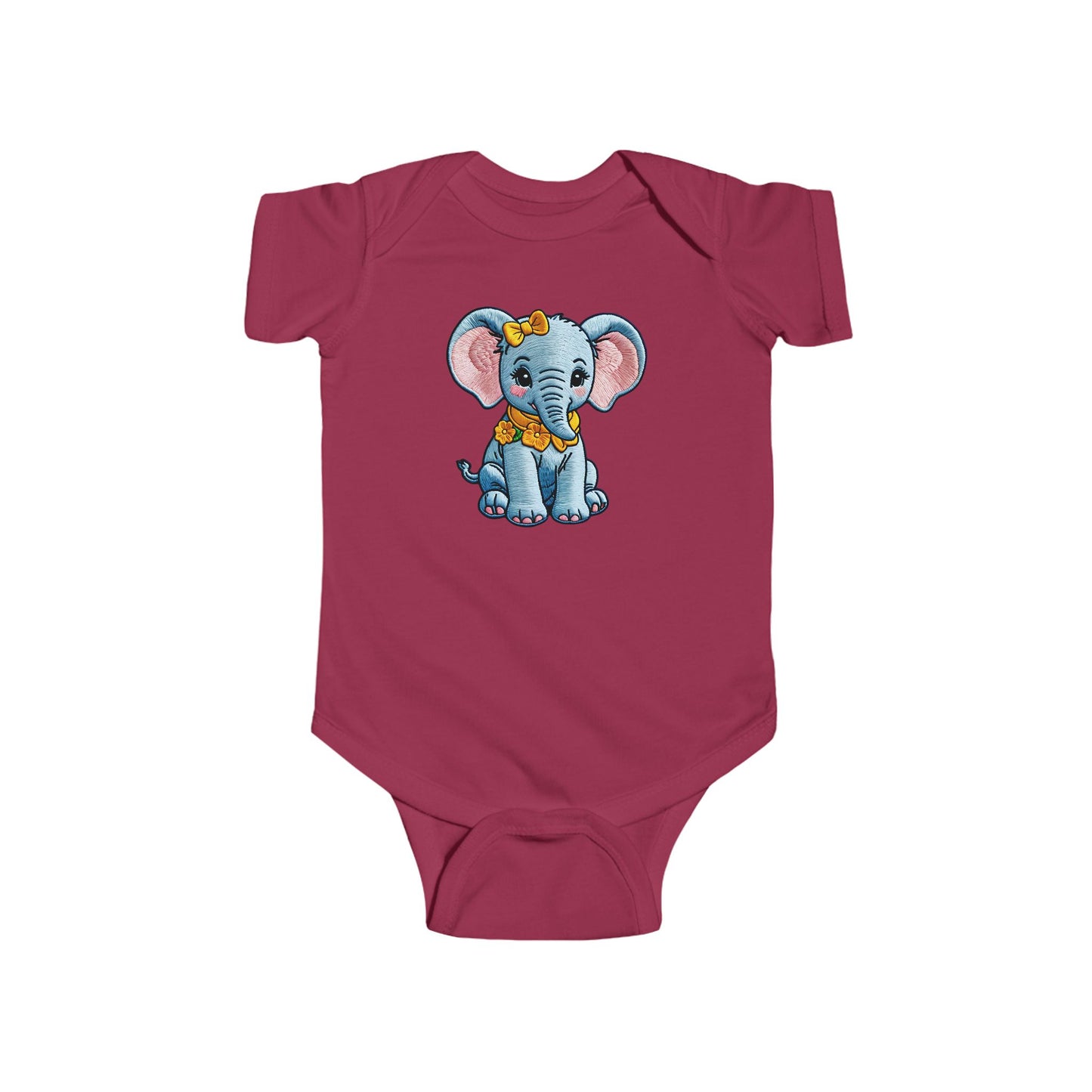 BUBBLES Infant Fine Jersey Bodysuit NB: 0-24 mos