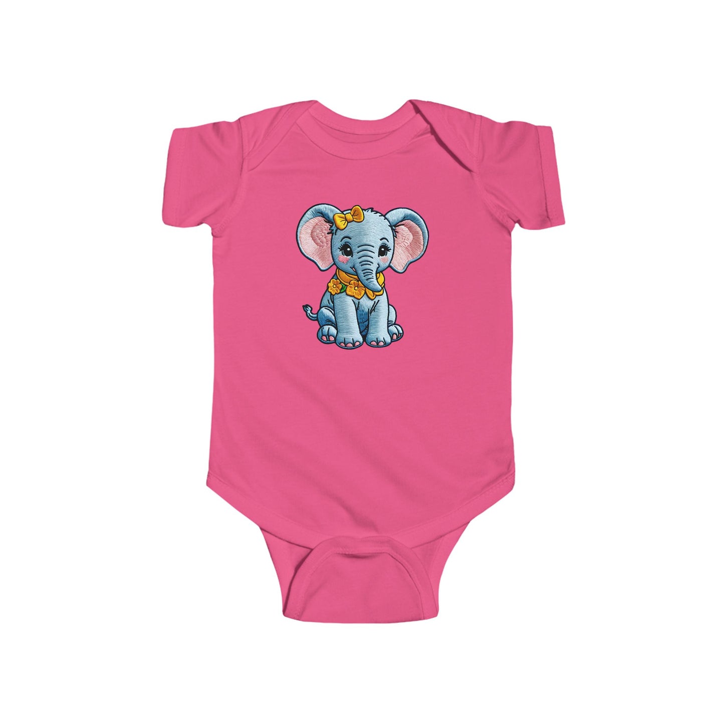BUBBLES Infant Fine Jersey Bodysuit NB: 0-24 mos