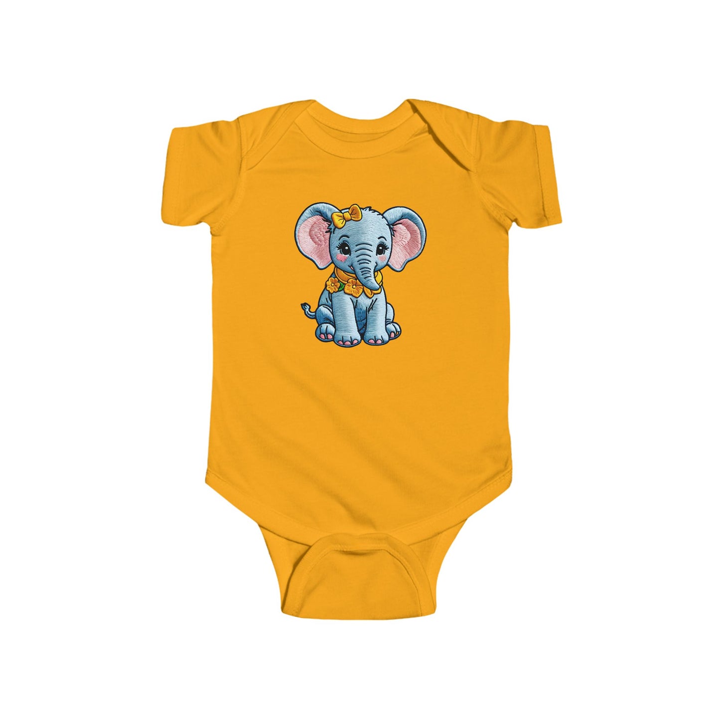 BUBBLES Infant Fine Jersey Bodysuit NB: 0-24 mos