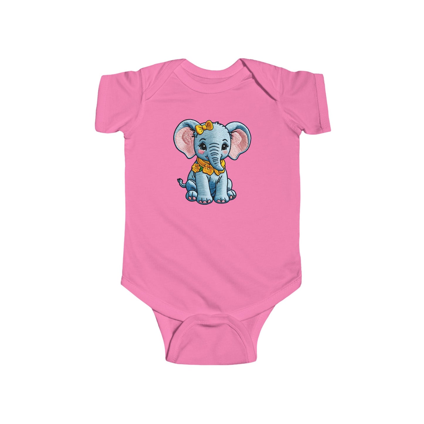 BUBBLES Infant Fine Jersey Bodysuit NB: 0-24 mos