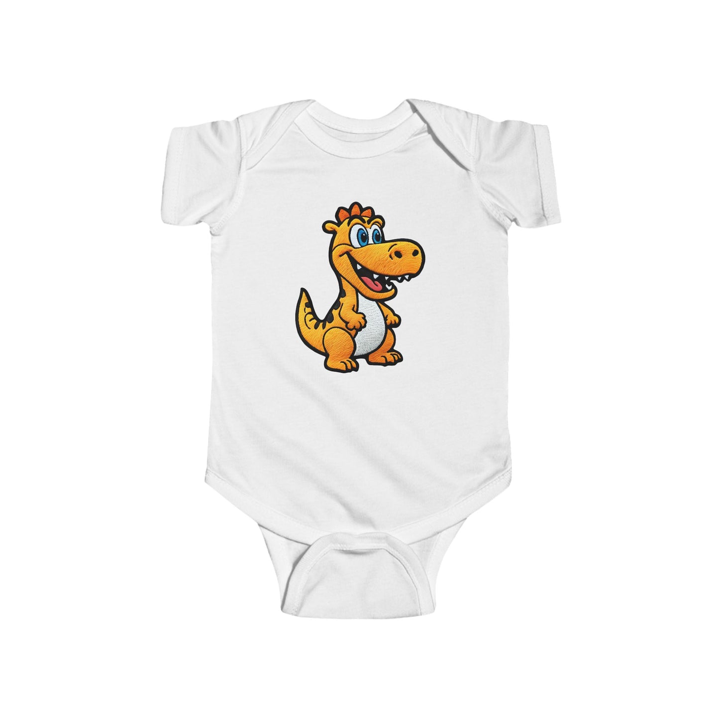 DINO Infant Fine Jersey Bodysuit NB: 0 - 24 mo