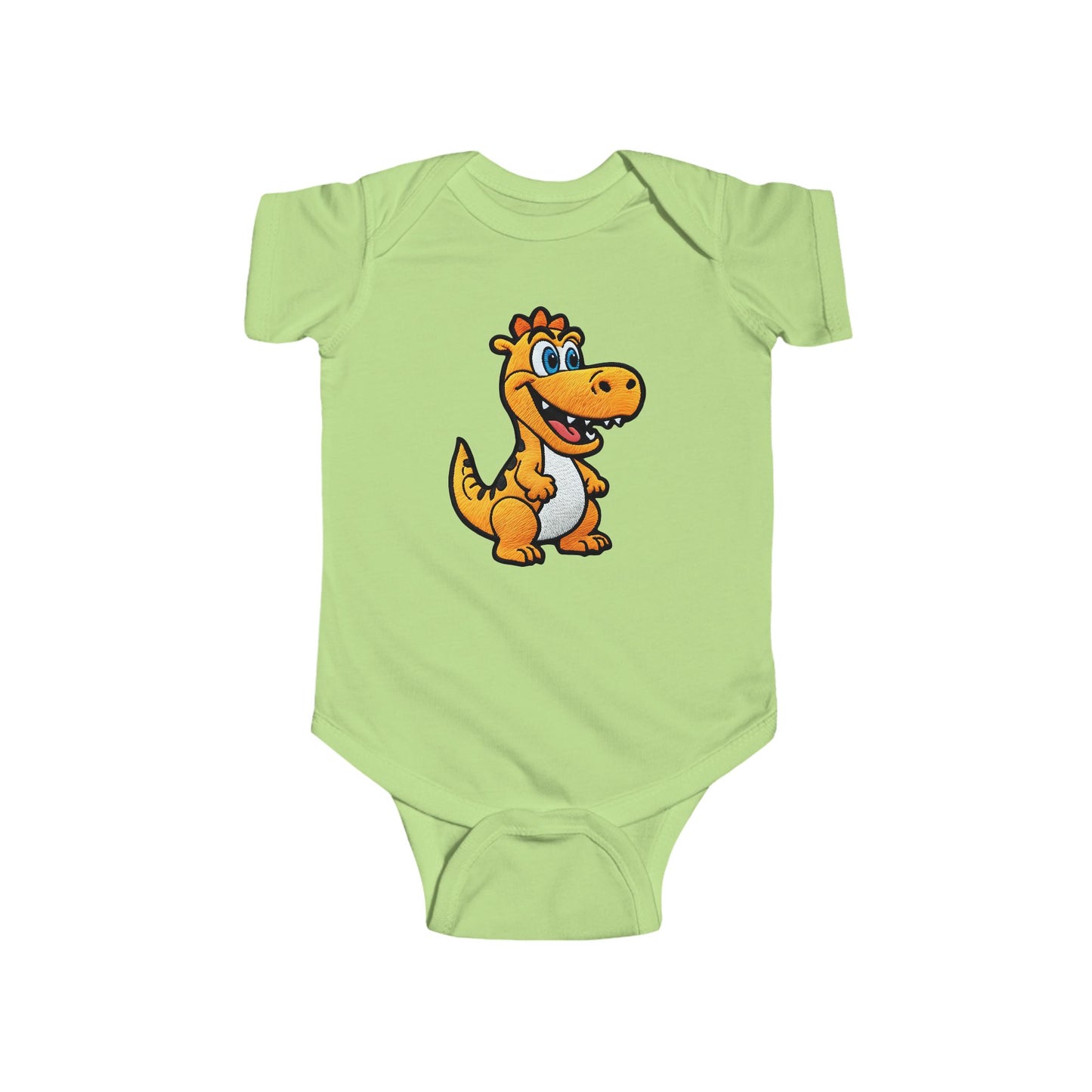 DINO Infant Fine Jersey Bodysuit NB: 0 - 24 mo