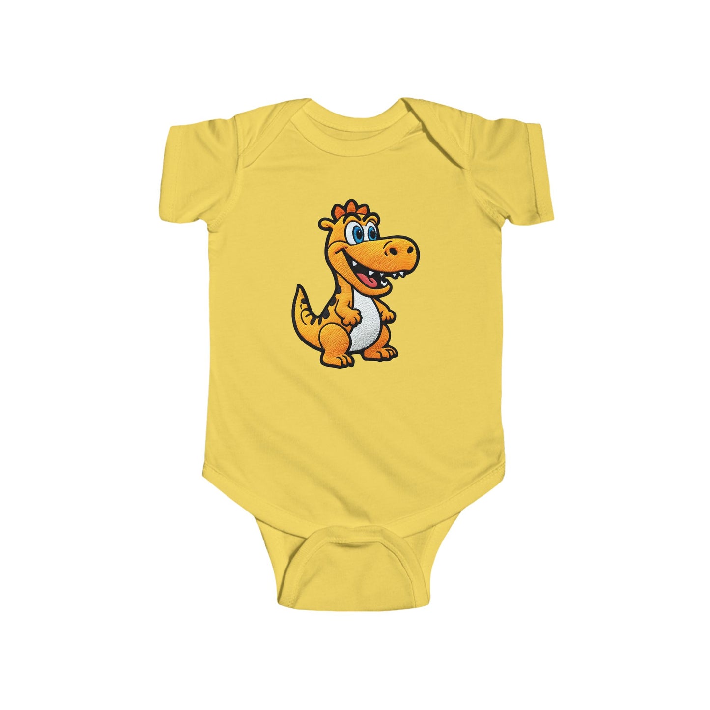 DINO Infant Fine Jersey Bodysuit NB: 0 - 24 mo