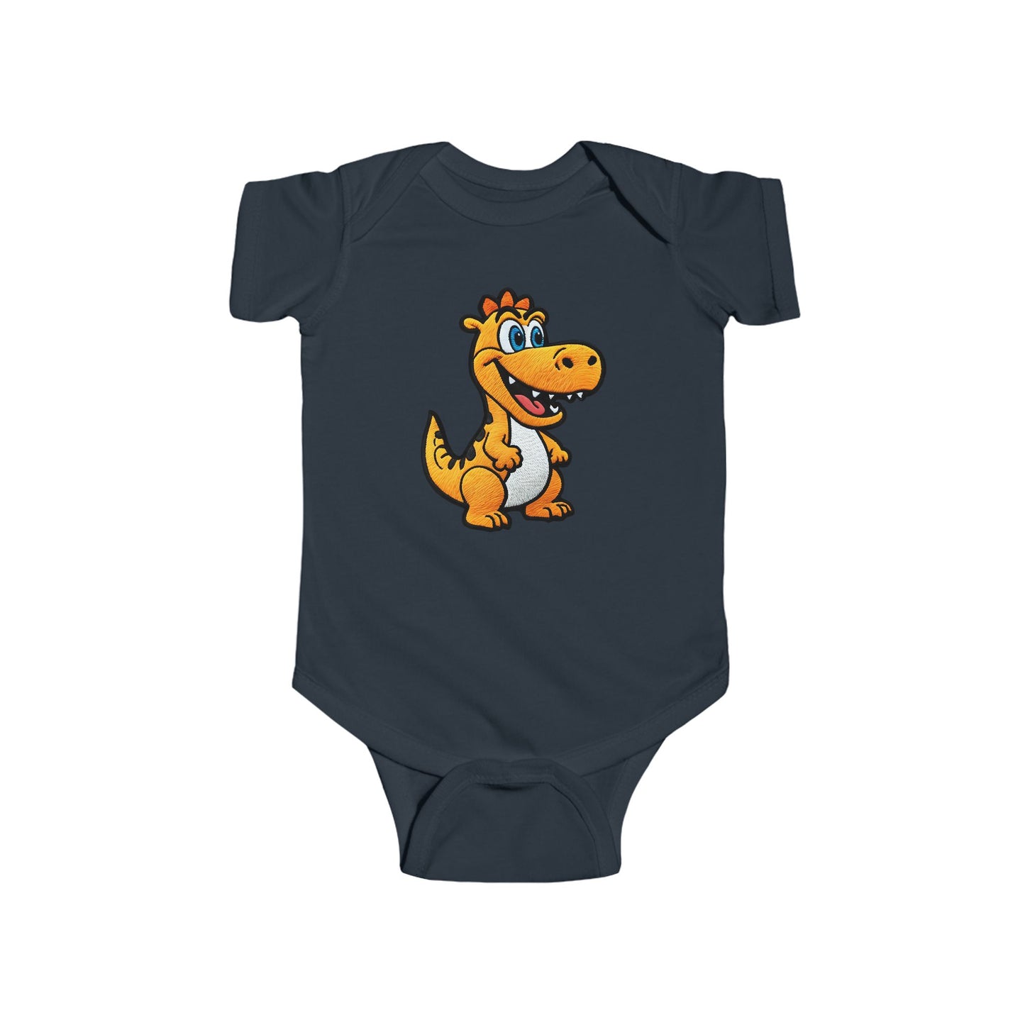 DINO Infant Fine Jersey Bodysuit NB: 0 - 24 mo