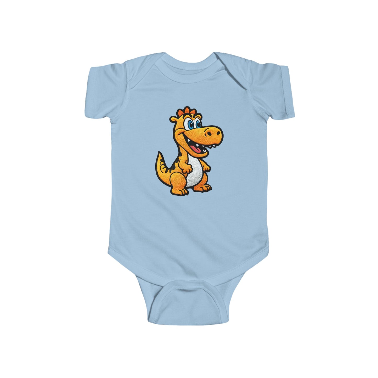 DINO Infant Fine Jersey Bodysuit NB: 0 - 24 mo