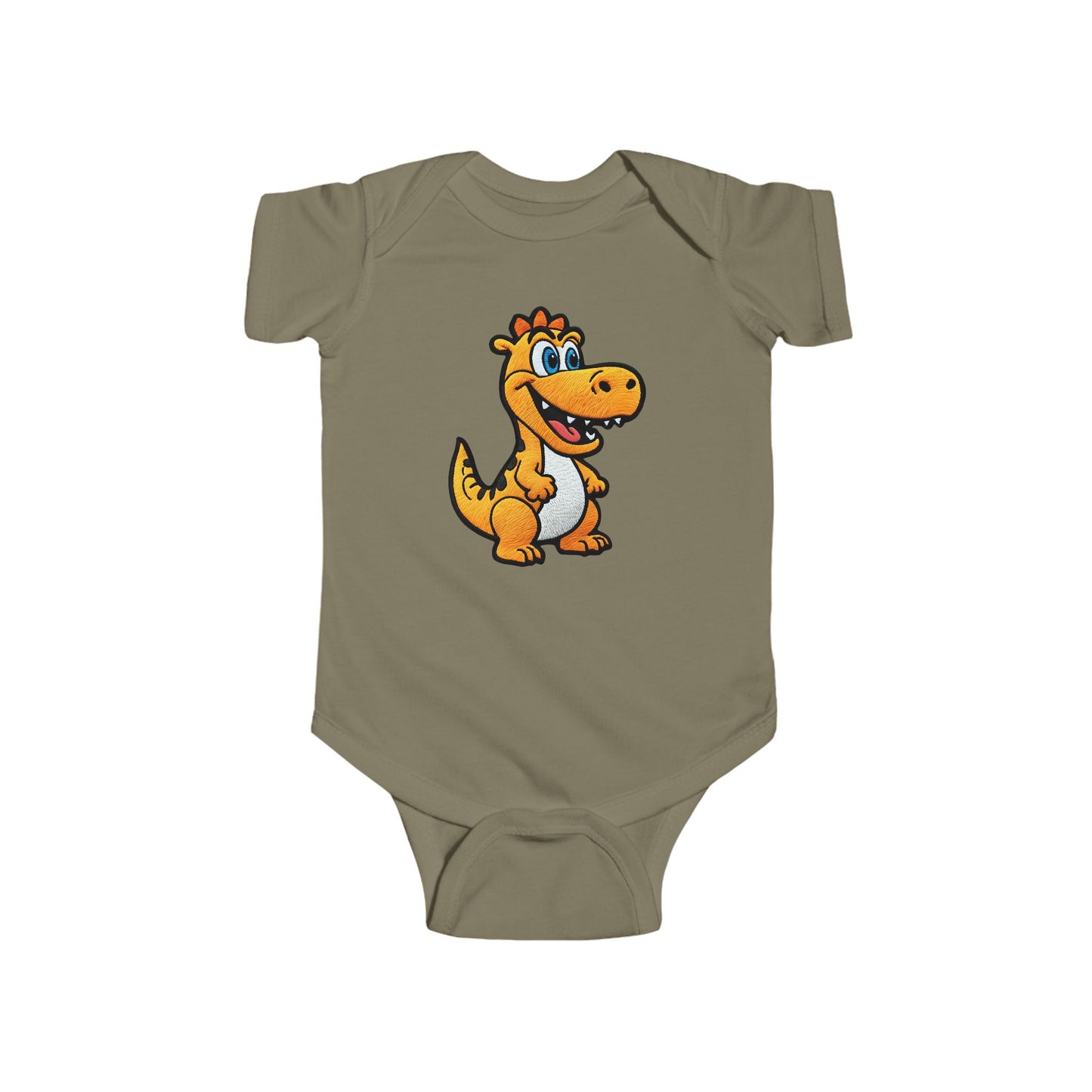 DINO Infant Fine Jersey Bodysuit NB: 0 - 24 mo