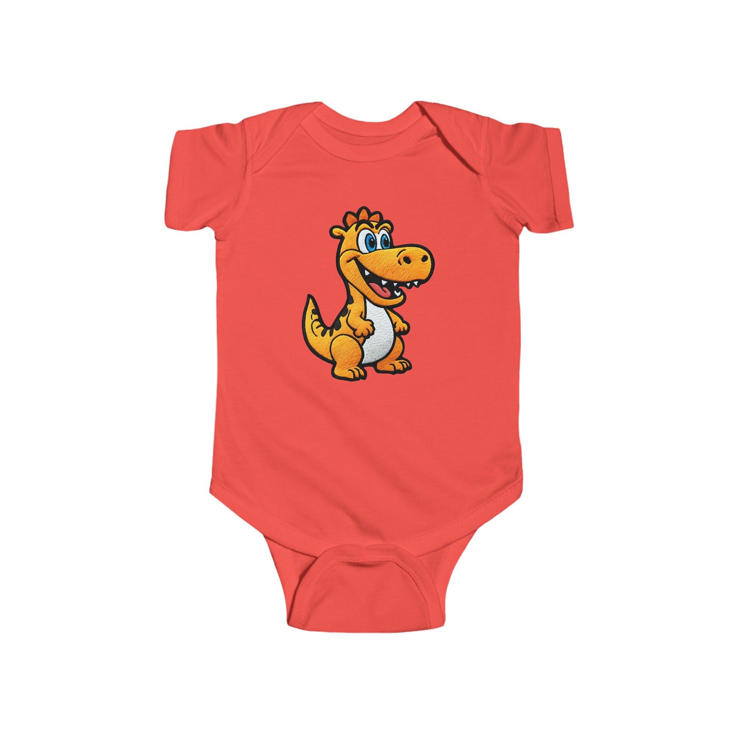 DINO Infant Fine Jersey Bodysuit NB: 0 - 24 mo