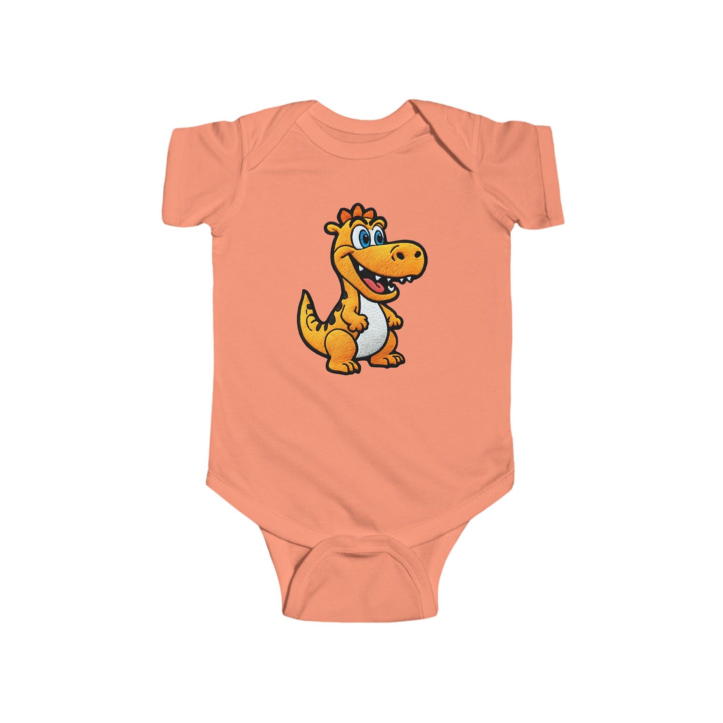 DINO Infant Fine Jersey Bodysuit NB: 0 - 24 mo