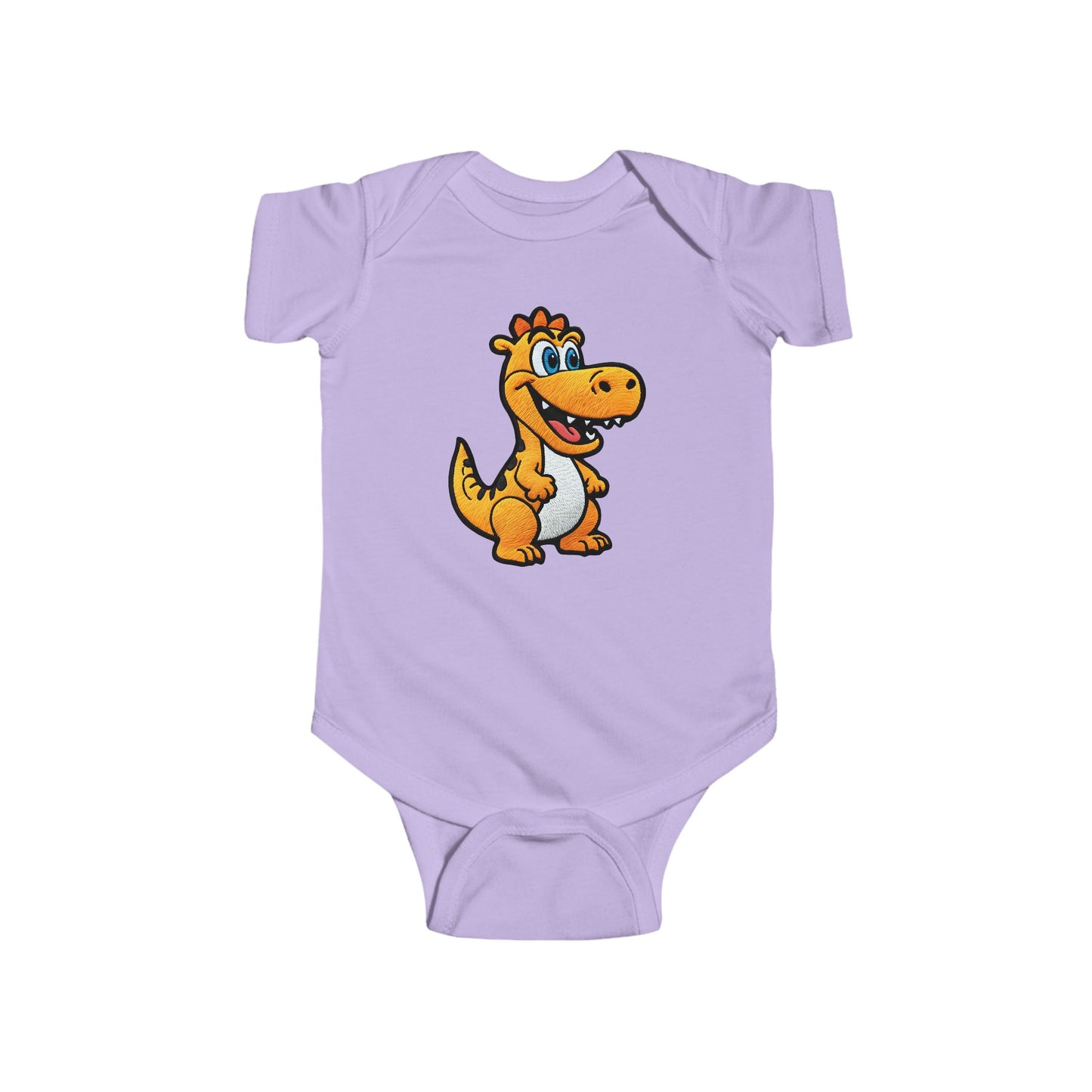 DINO Infant Fine Jersey Bodysuit NB: 0 - 24 mo