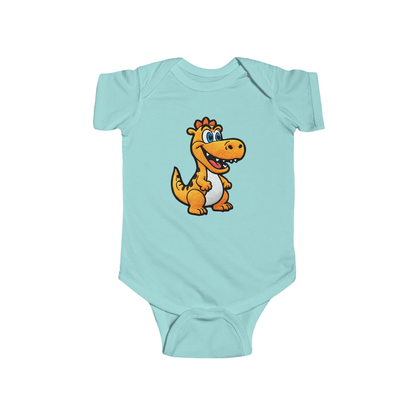 DINO Infant Fine Jersey Bodysuit NB: 0 - 24 mo
