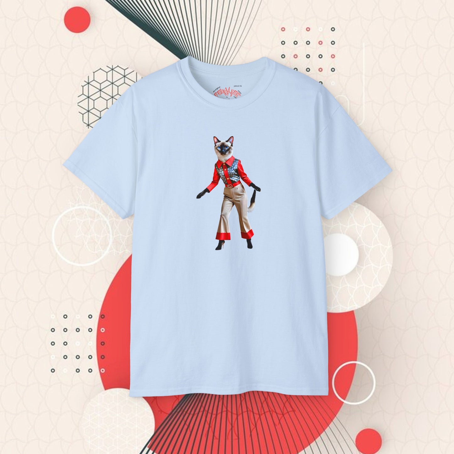 MOON DIAMOND- Camiseta Unisex de Algodón Ultra Fino