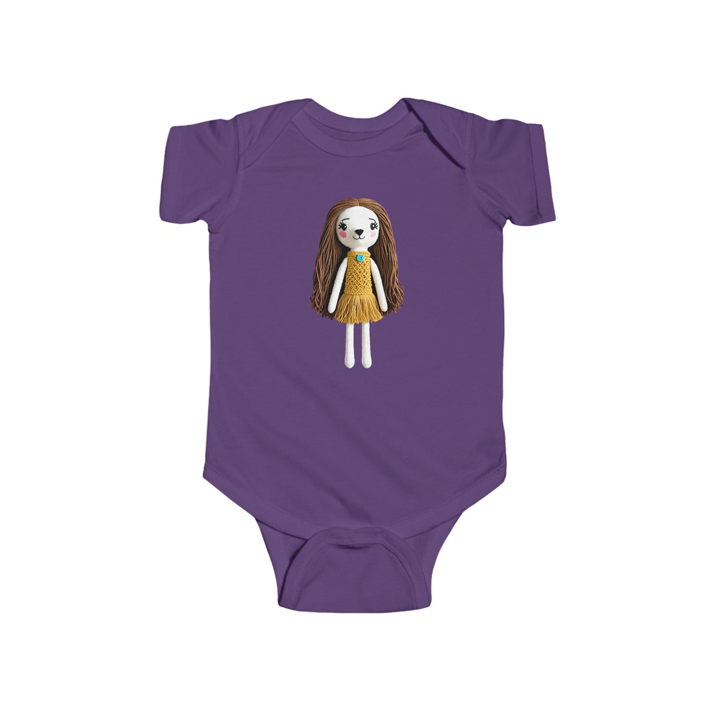 MOLLY Infant Fine Jersey Bodysuit NB: 0-24 mos