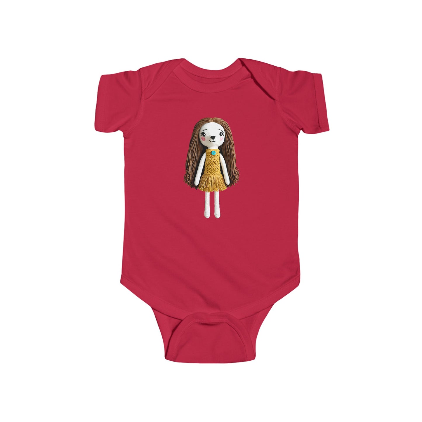 MOLLY Infant Fine Jersey Bodysuit NB: 0-24 mos