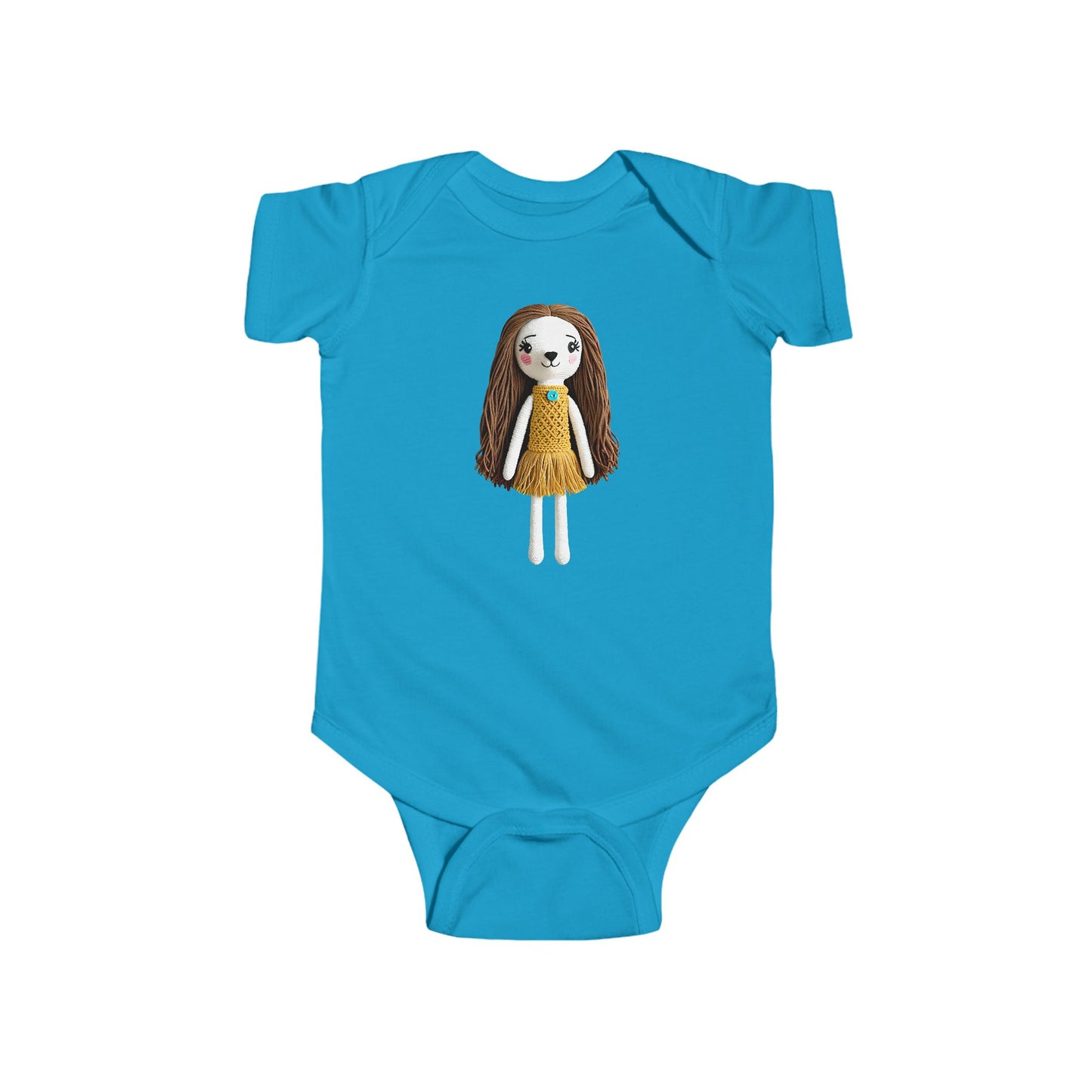 MOLLY Infant Fine Jersey Bodysuit NB: 0-24 mos