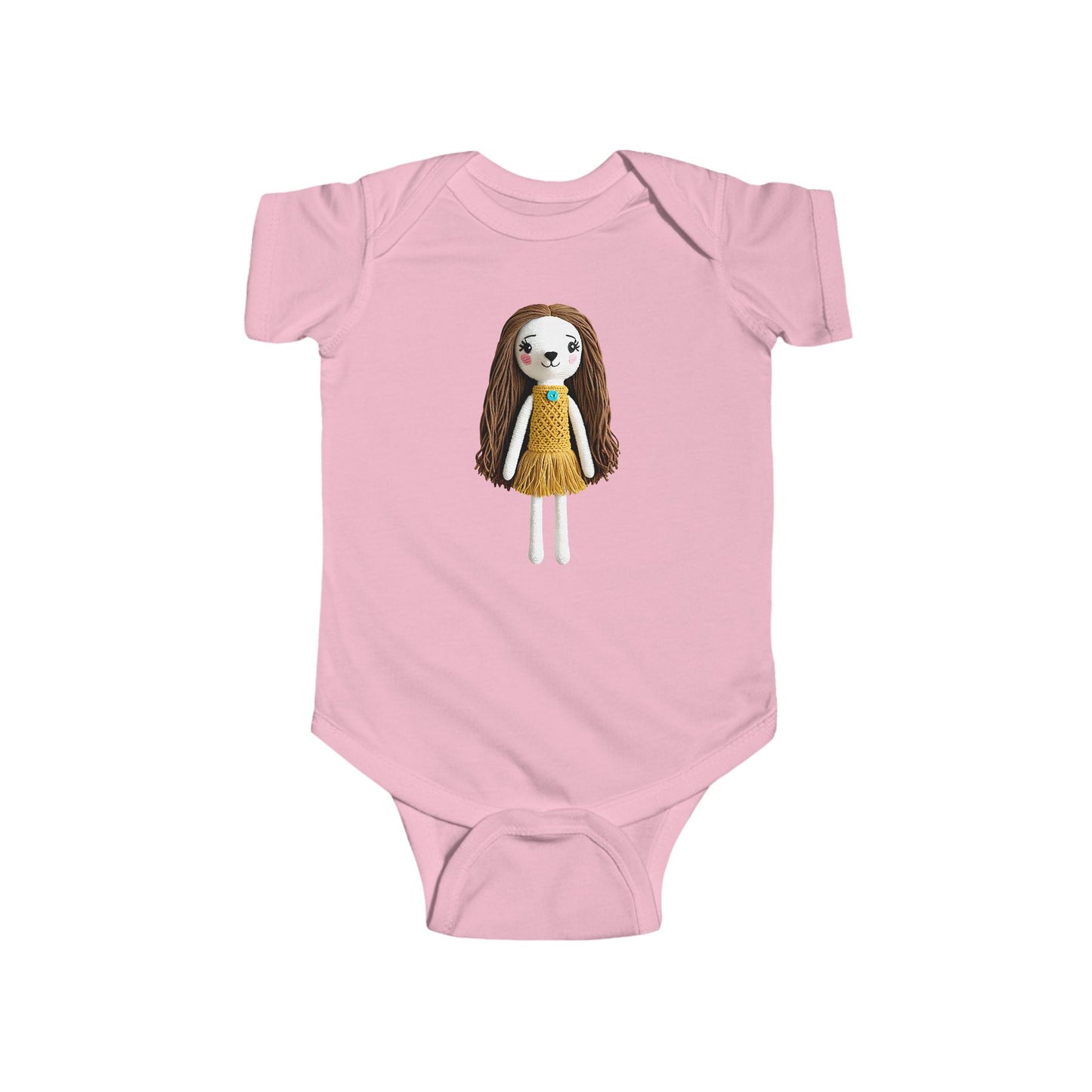 MOLLY Infant Fine Jersey Bodysuit NB: 0-24 mos