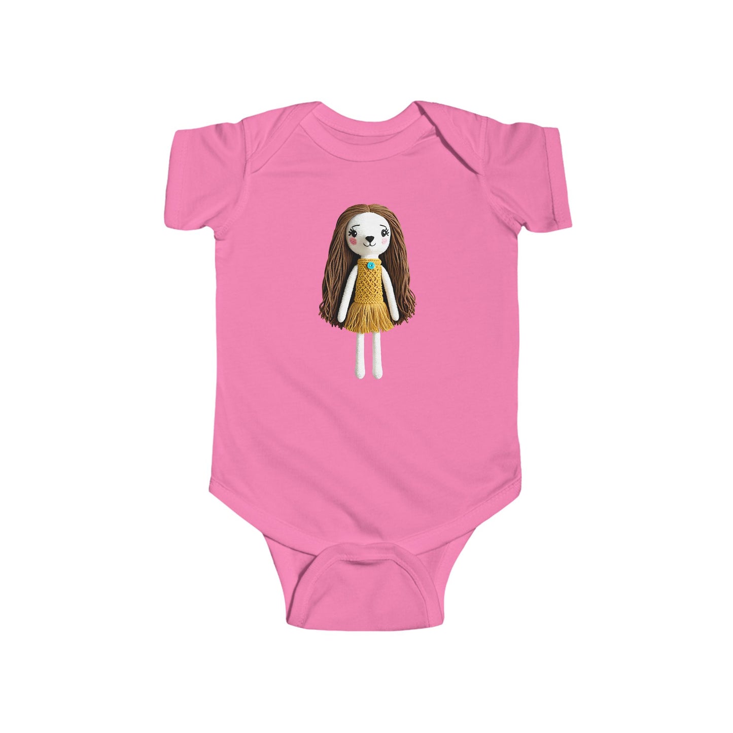 MOLLY Infant Fine Jersey Bodysuit NB: 0-24 mos
