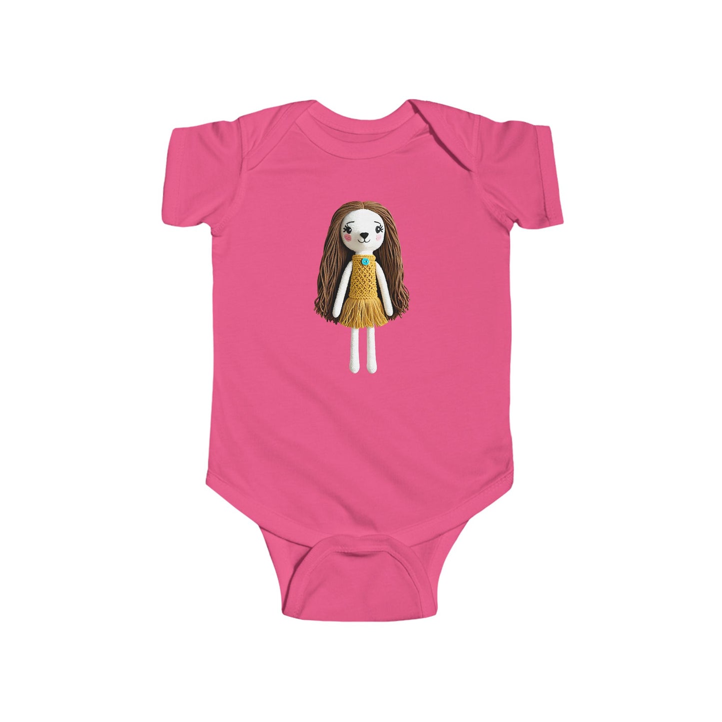 MOLLY Infant Fine Jersey Bodysuit NB: 0-24 mos