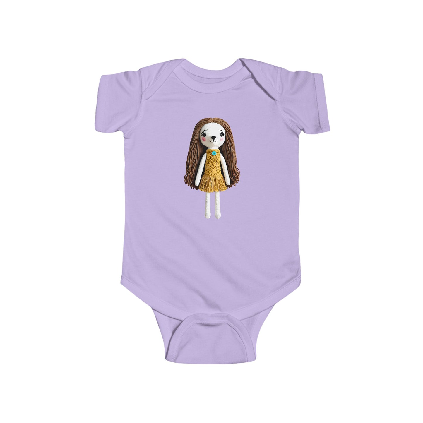 MOLLY Infant Fine Jersey Bodysuit NB: 0-24 mos