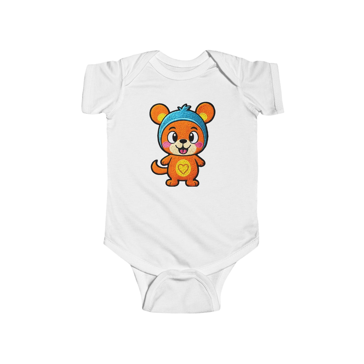 BUBBLES Infant Fine Jersey Bodysuit NB: 0 - 24 mo