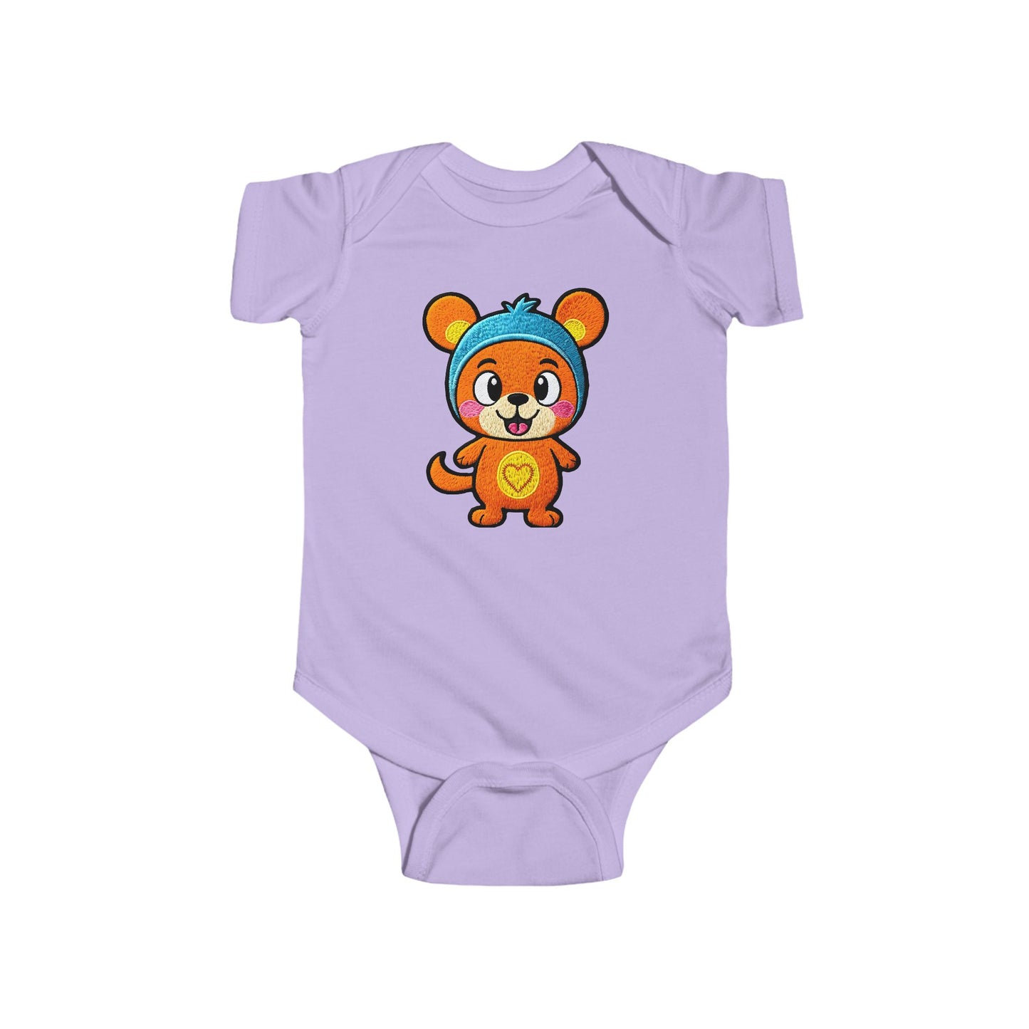 BUBBLES Infant Fine Jersey Bodysuit NB: 0 - 24 mo