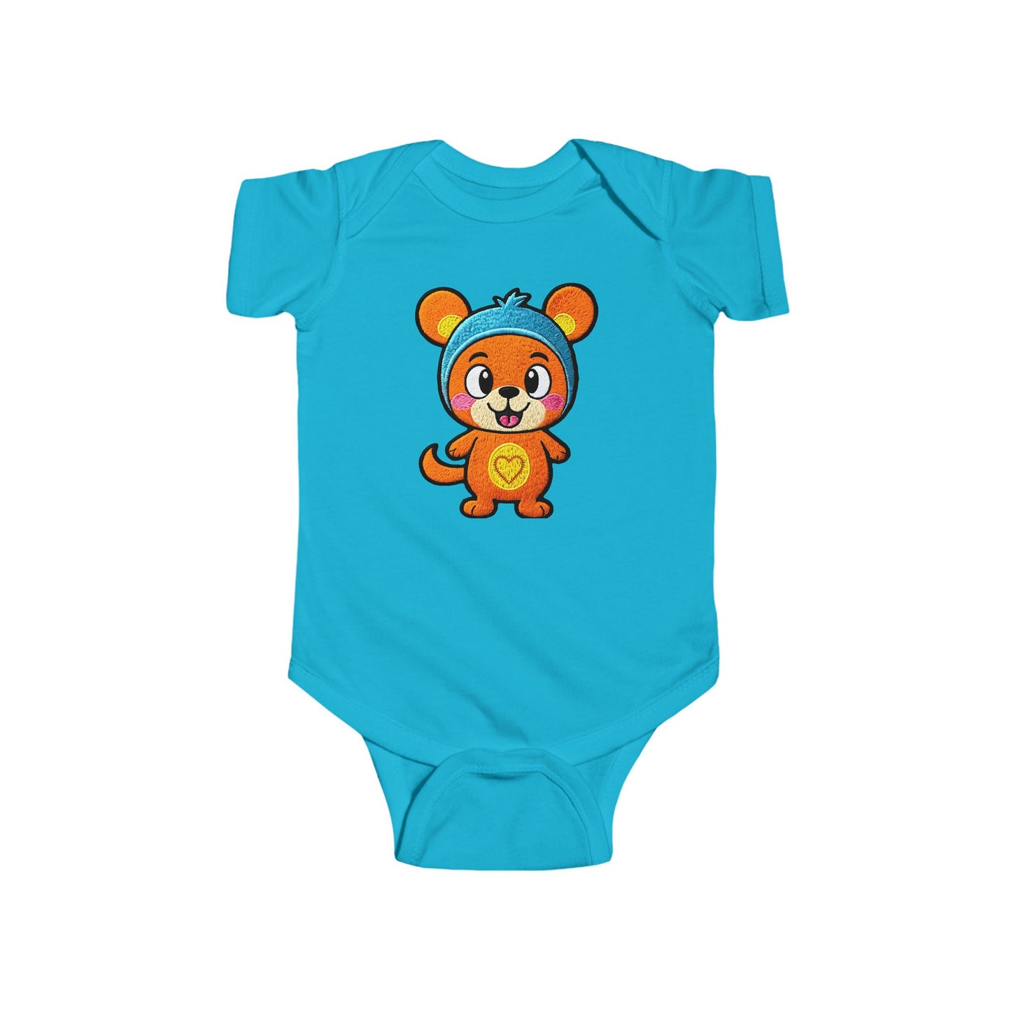 BUBBLES Infant Fine Jersey Bodysuit NB: 0 - 24 mo