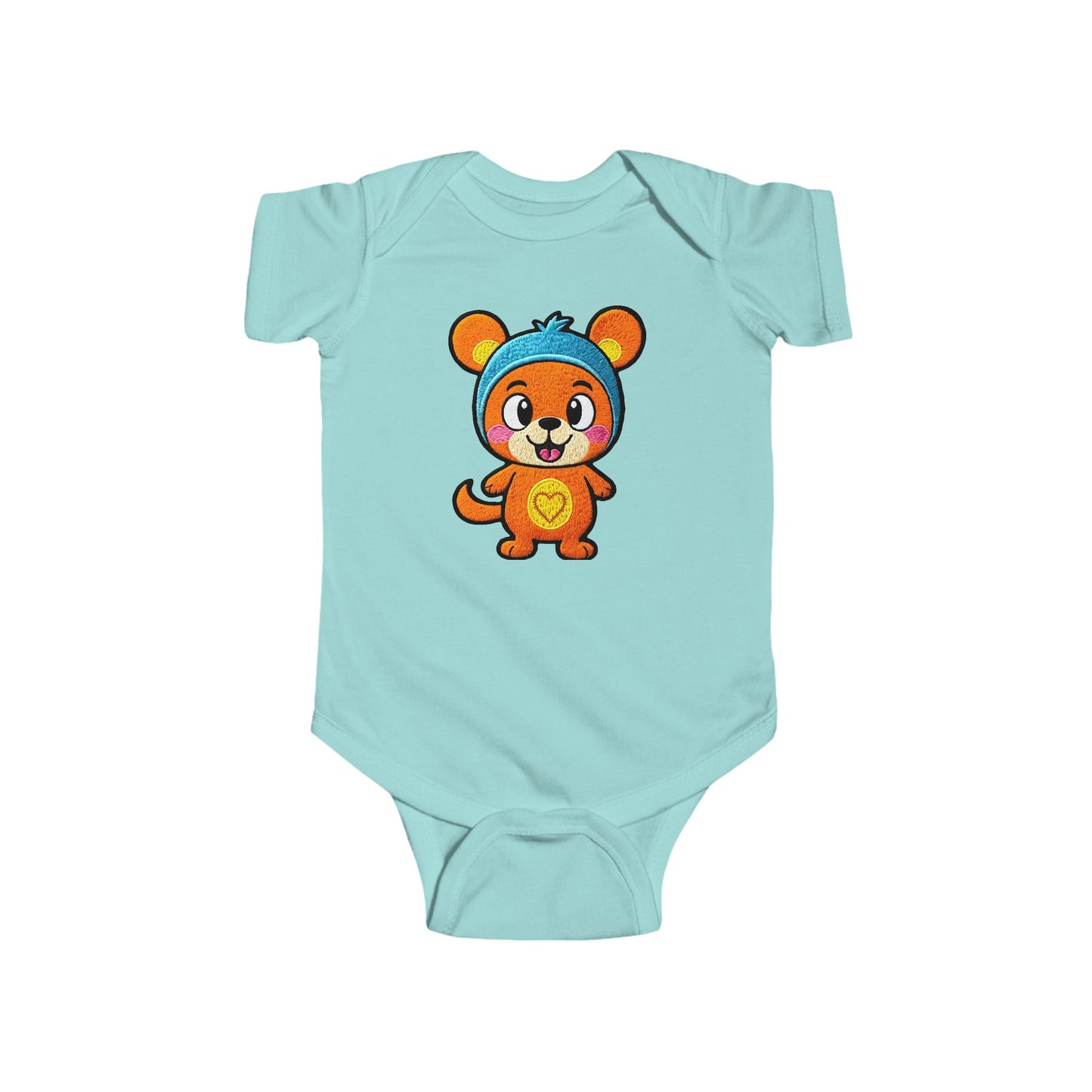 BUBBLES Infant Fine Jersey Bodysuit NB: 0 - 24 mo