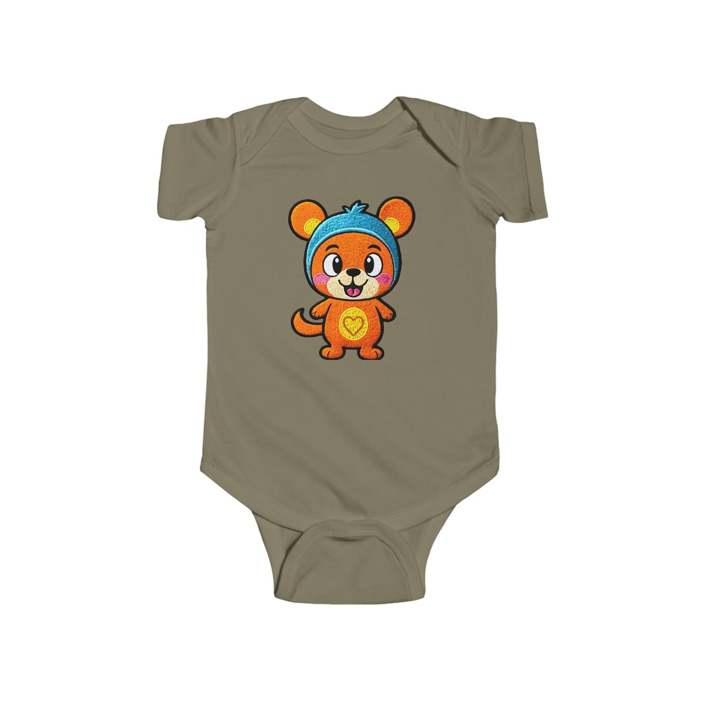 BUBBLES Infant Fine Jersey Bodysuit NB: 0 - 24 mo