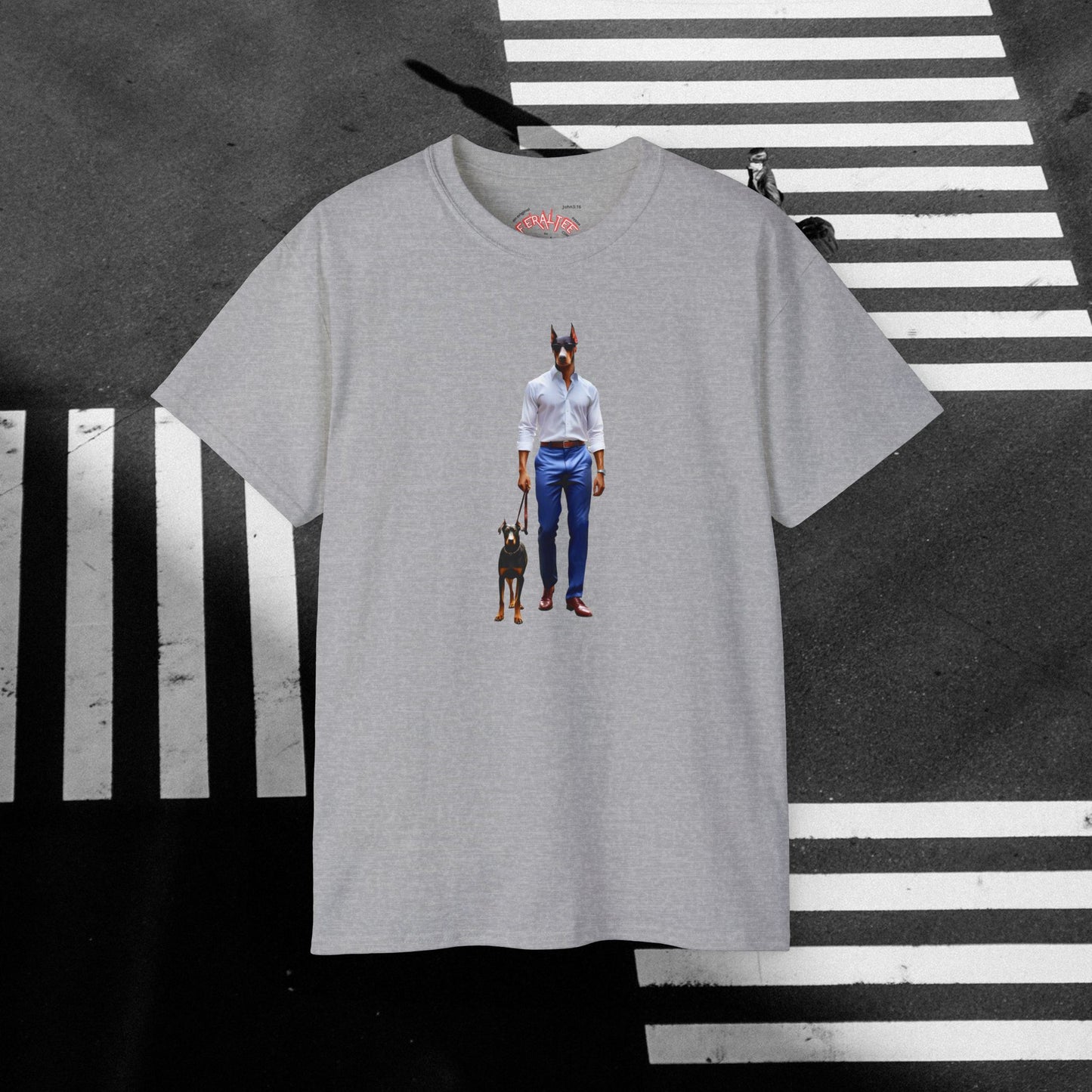 PINCHER- Camiseta Unisex de Algodón Ultrafino