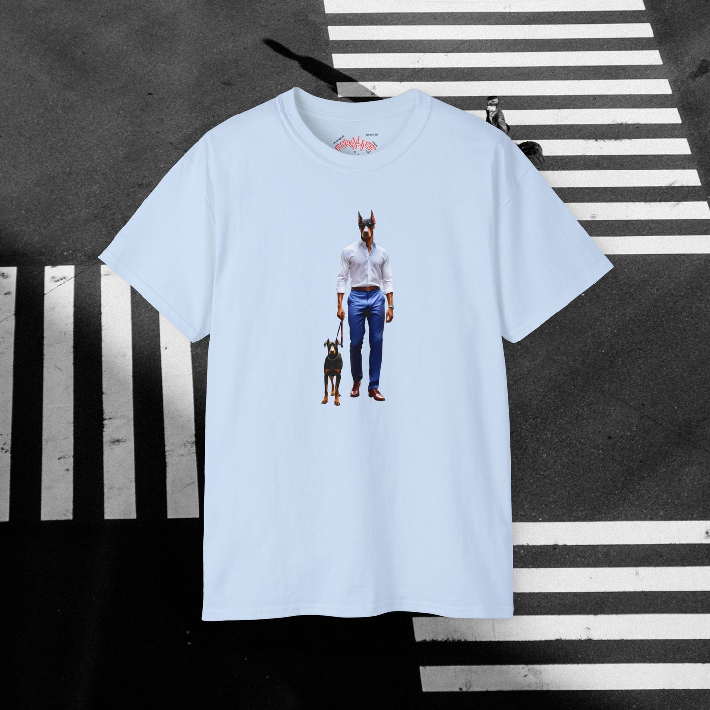 PINCHER- Camiseta Unisex de Algodón Ultrafino
