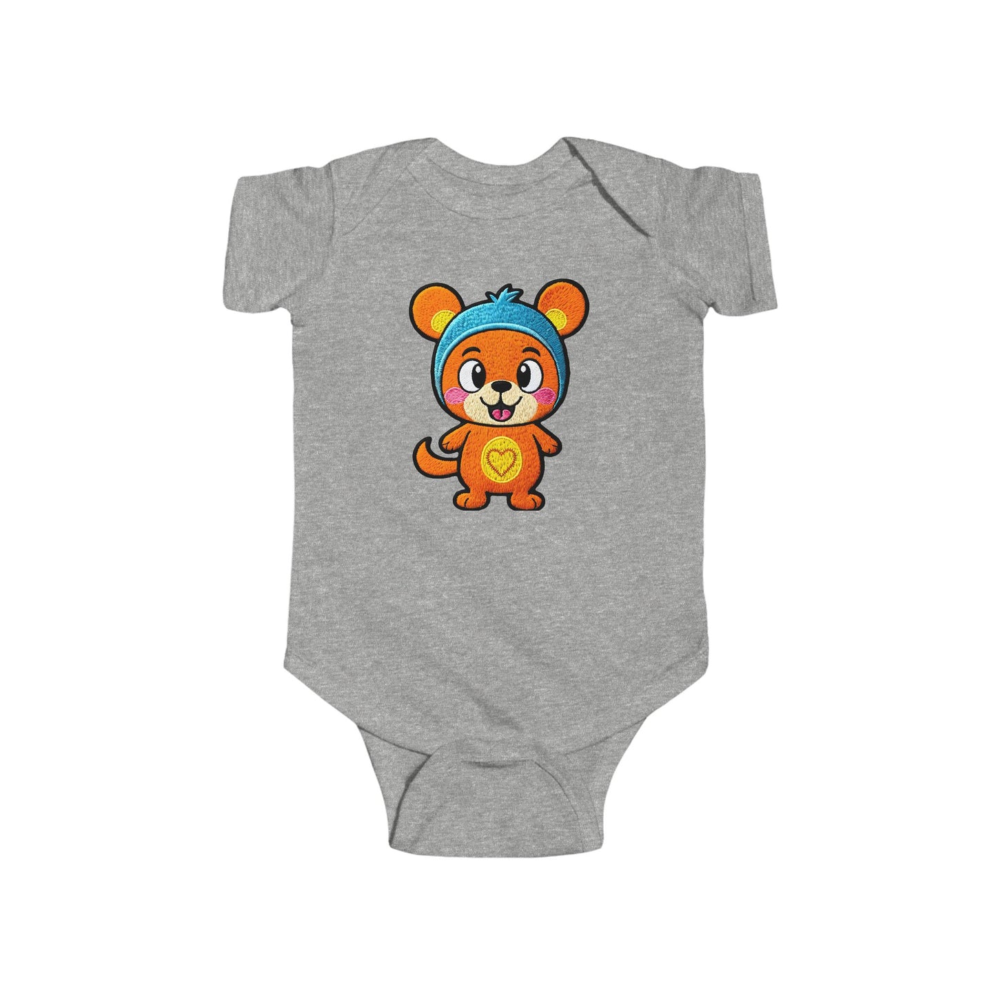 BUBBLES Infant Fine Jersey Bodysuit NB: 0 - 24 mo