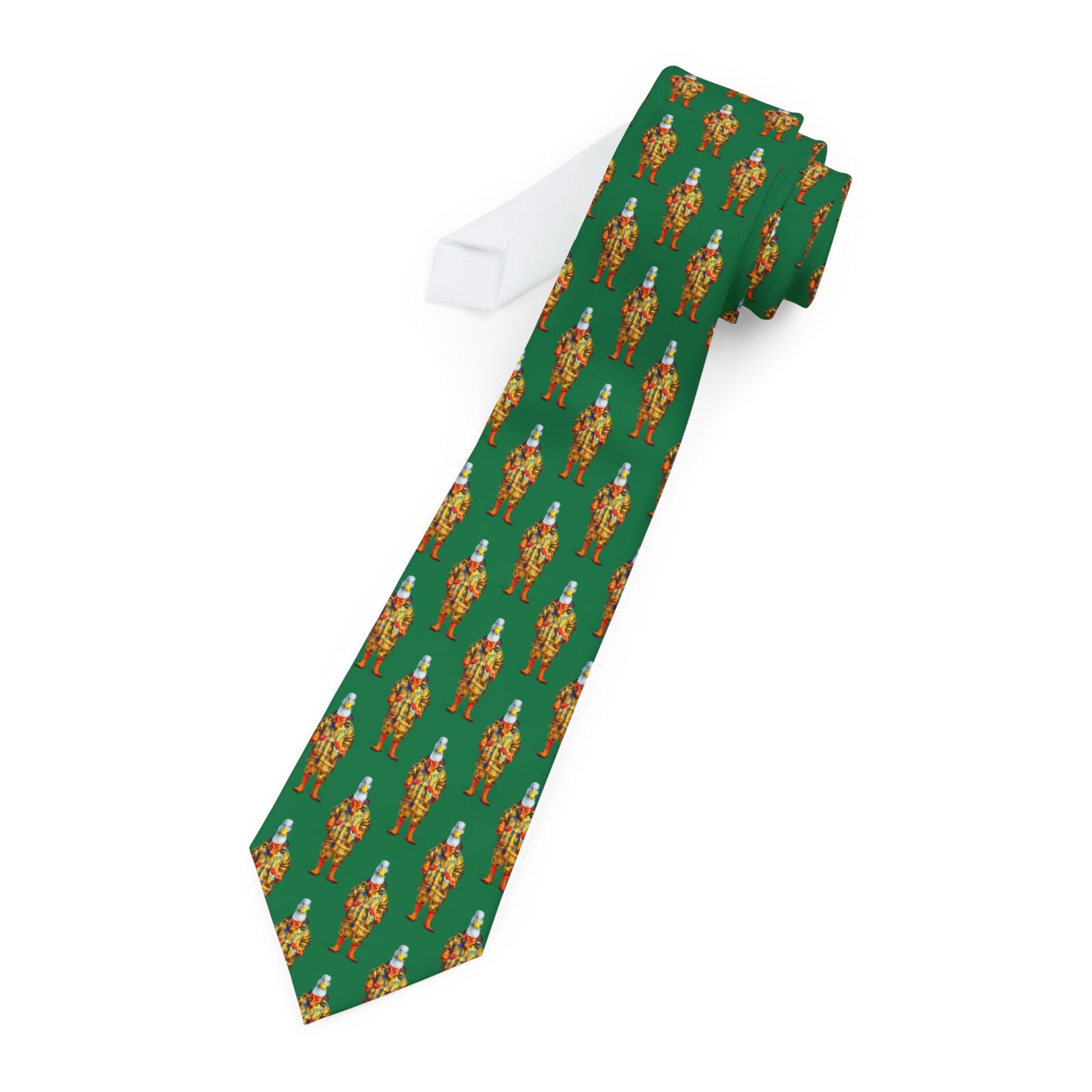 Corbata personalizada con diseño de pato, pato y ganso