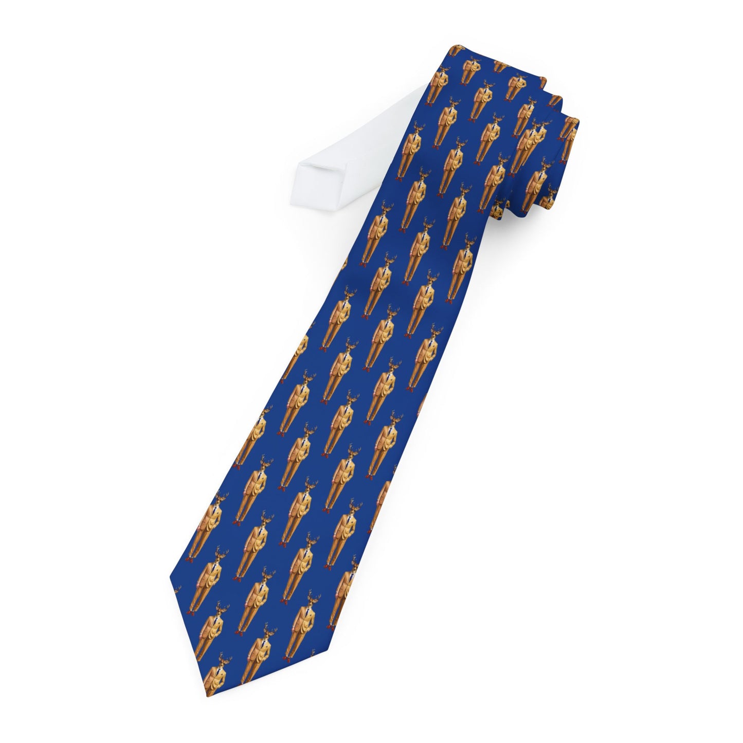 Corbata personalizada con diseño escalonado