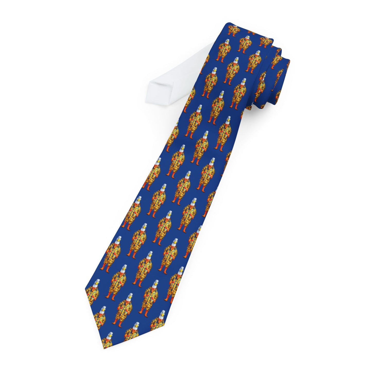 Corbata personalizada con diseño de pato, pato y ganso