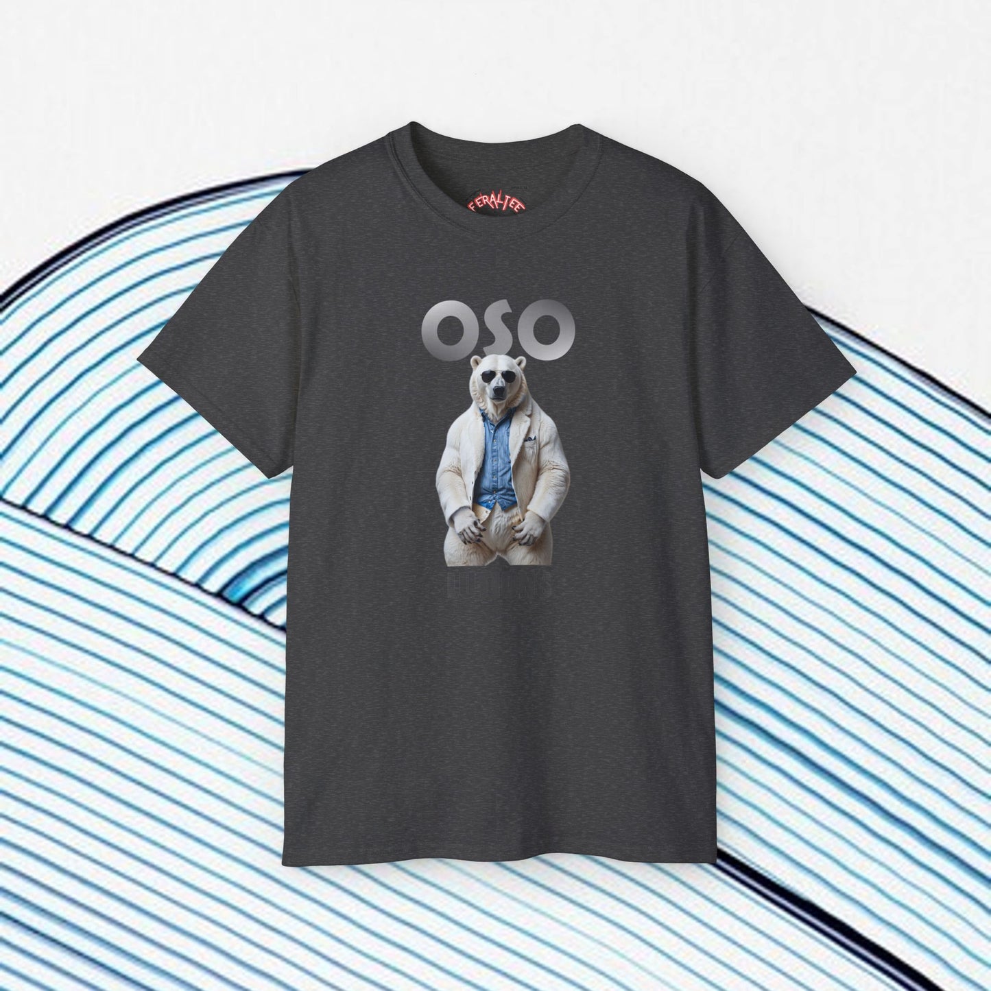 OSO-LUTIONS- Camiseta Unisex de Algodón Ultra Suave