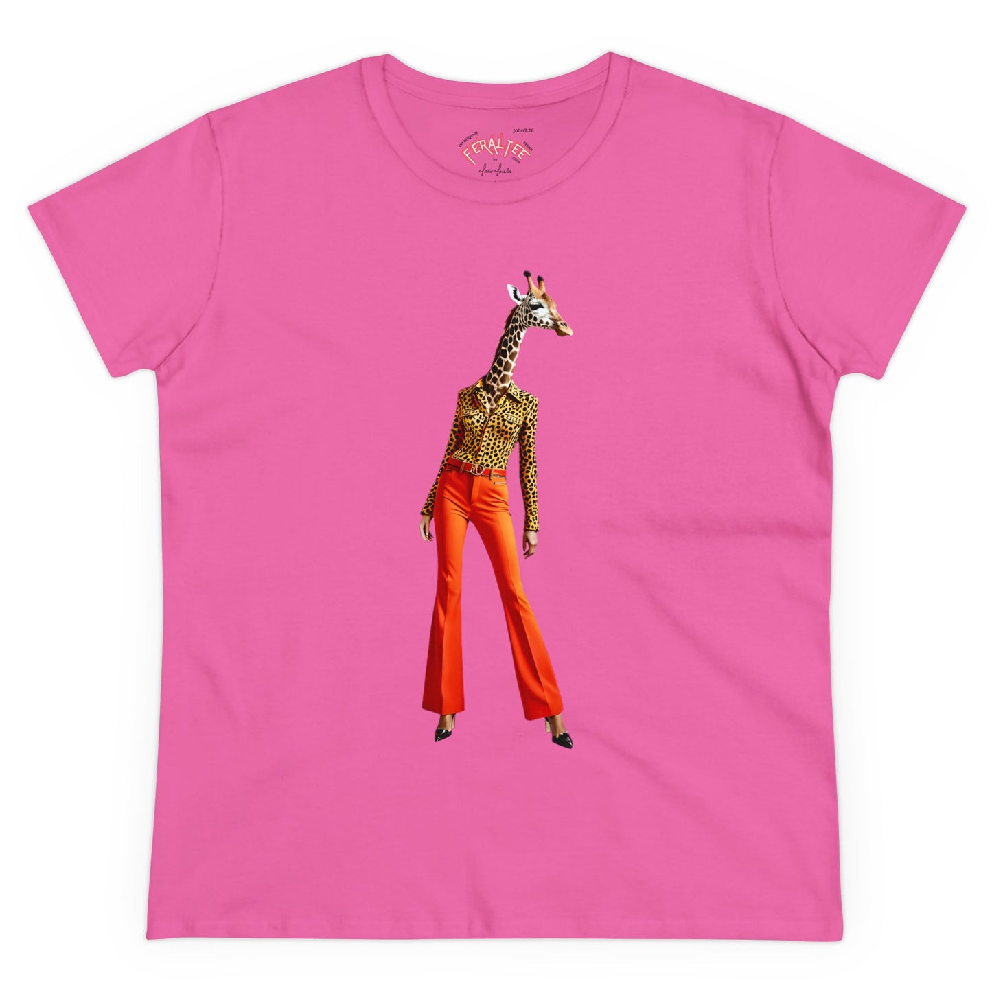 GIRASOL Women's Midweight Cotton Tee - 6 Colors Available