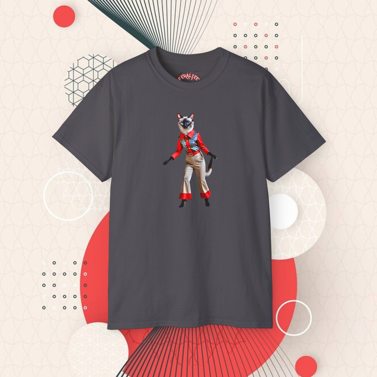 MOON DIAMOND- Camiseta Unisex de Algodón Ultra Fino