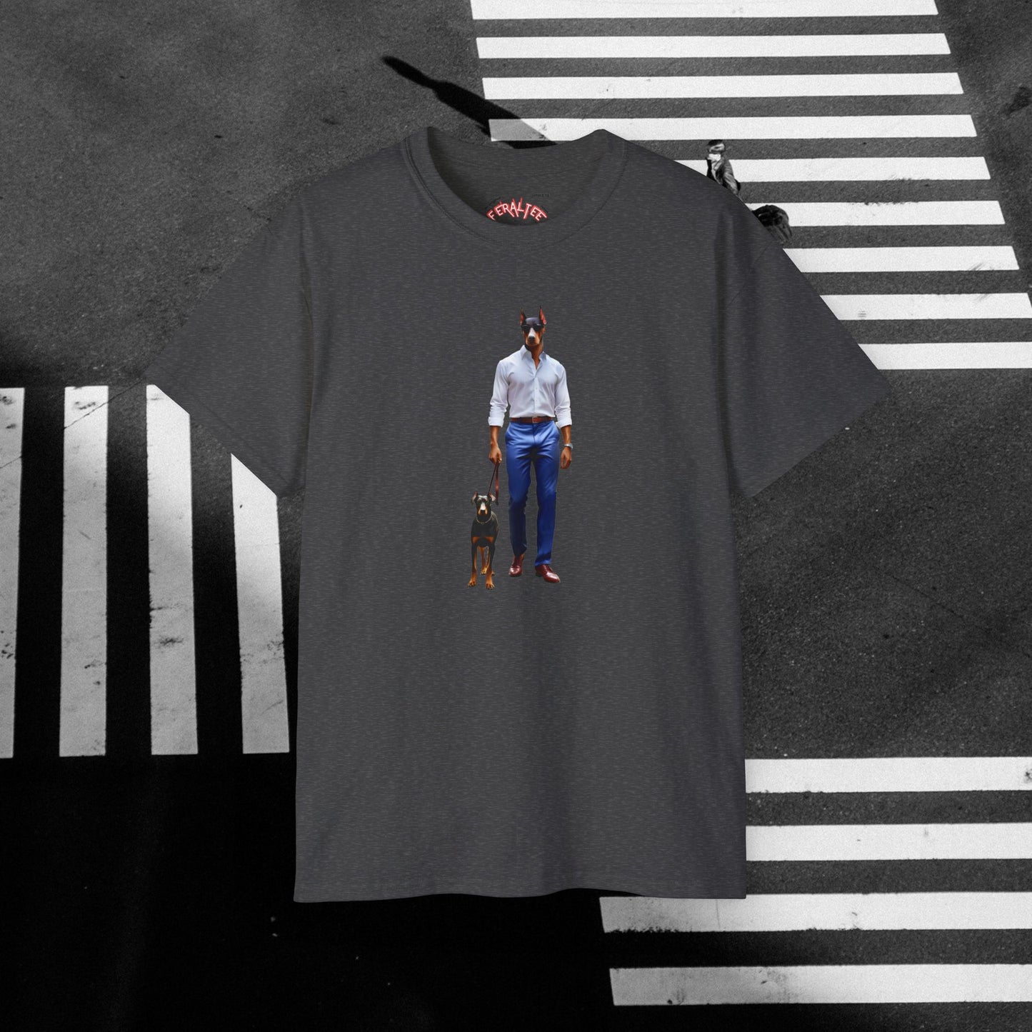 PINCHER- Camiseta Unisex de Algodón Ultrafino
